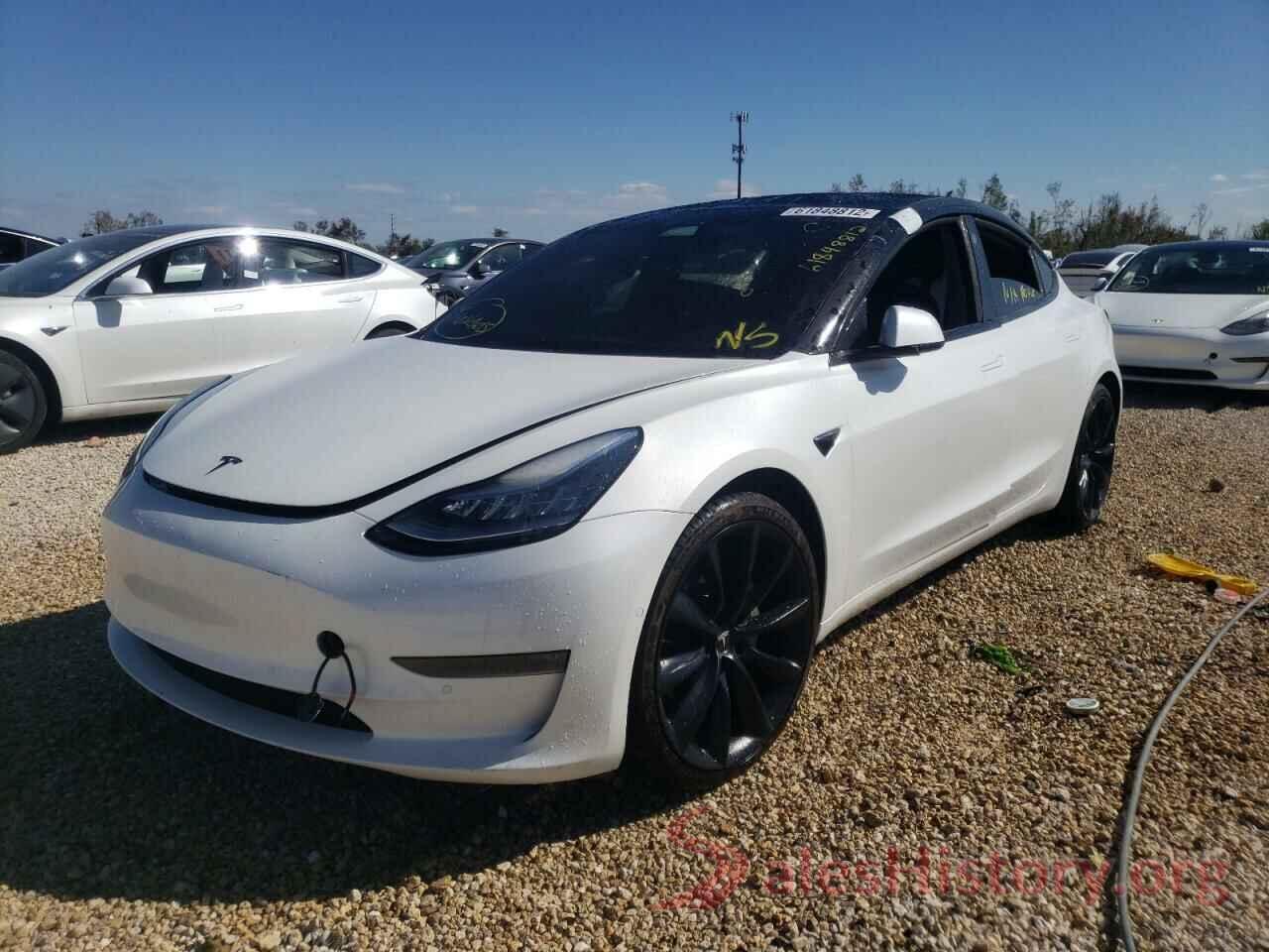 5YJ3E1EB2LF651523 2020 TESLA MODEL 3