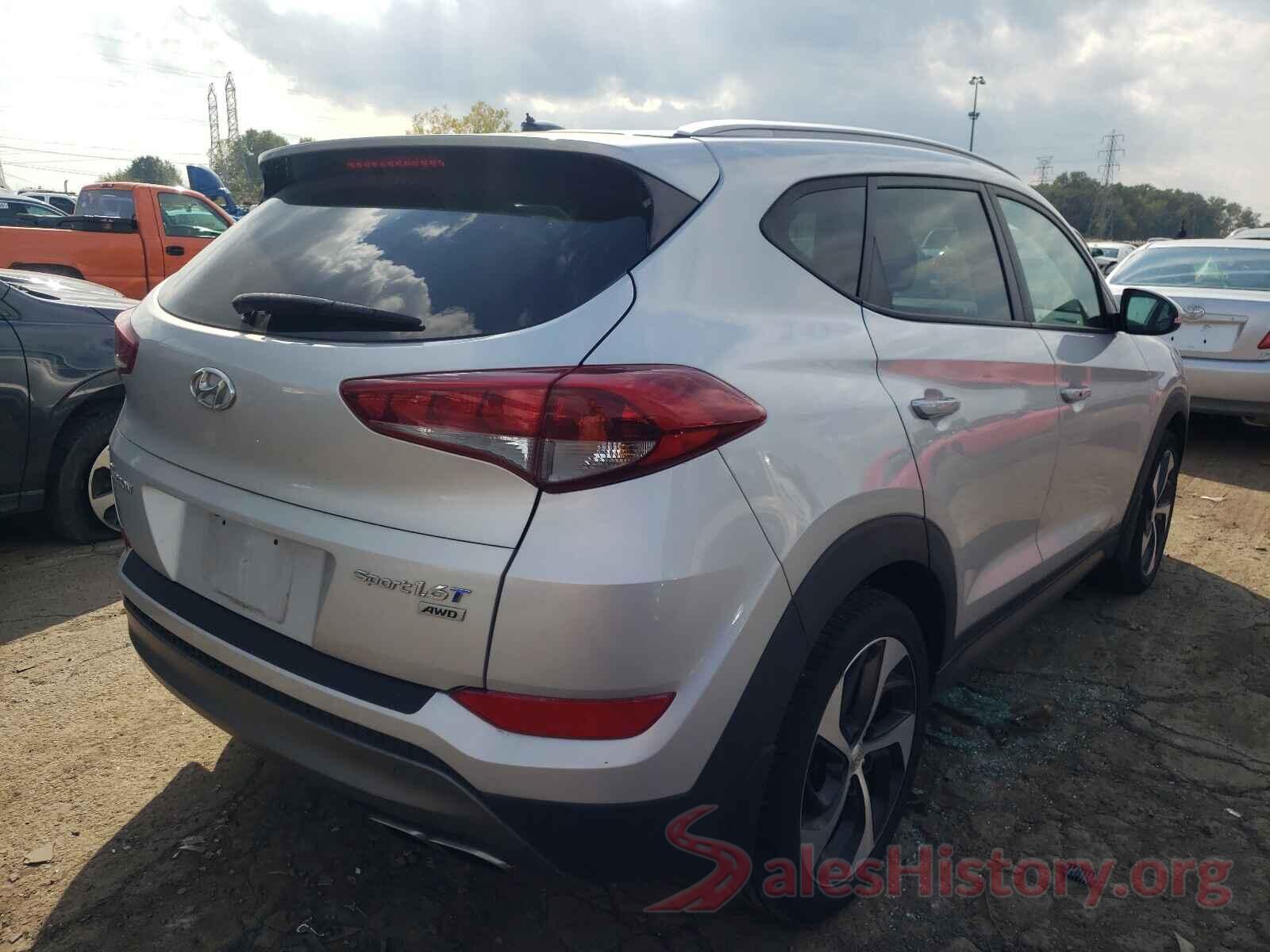 KM8J3CA26GU263153 2016 HYUNDAI TUCSON