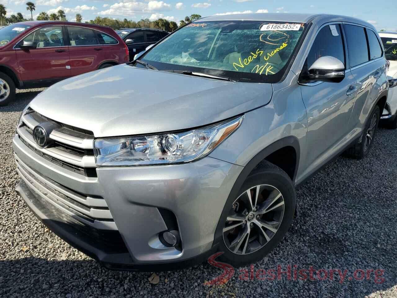 5TDZZRFH9KS369468 2019 TOYOTA HIGHLANDER