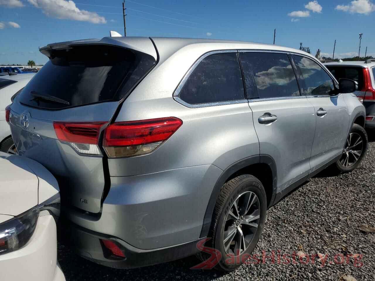 5TDZZRFH9KS369468 2019 TOYOTA HIGHLANDER