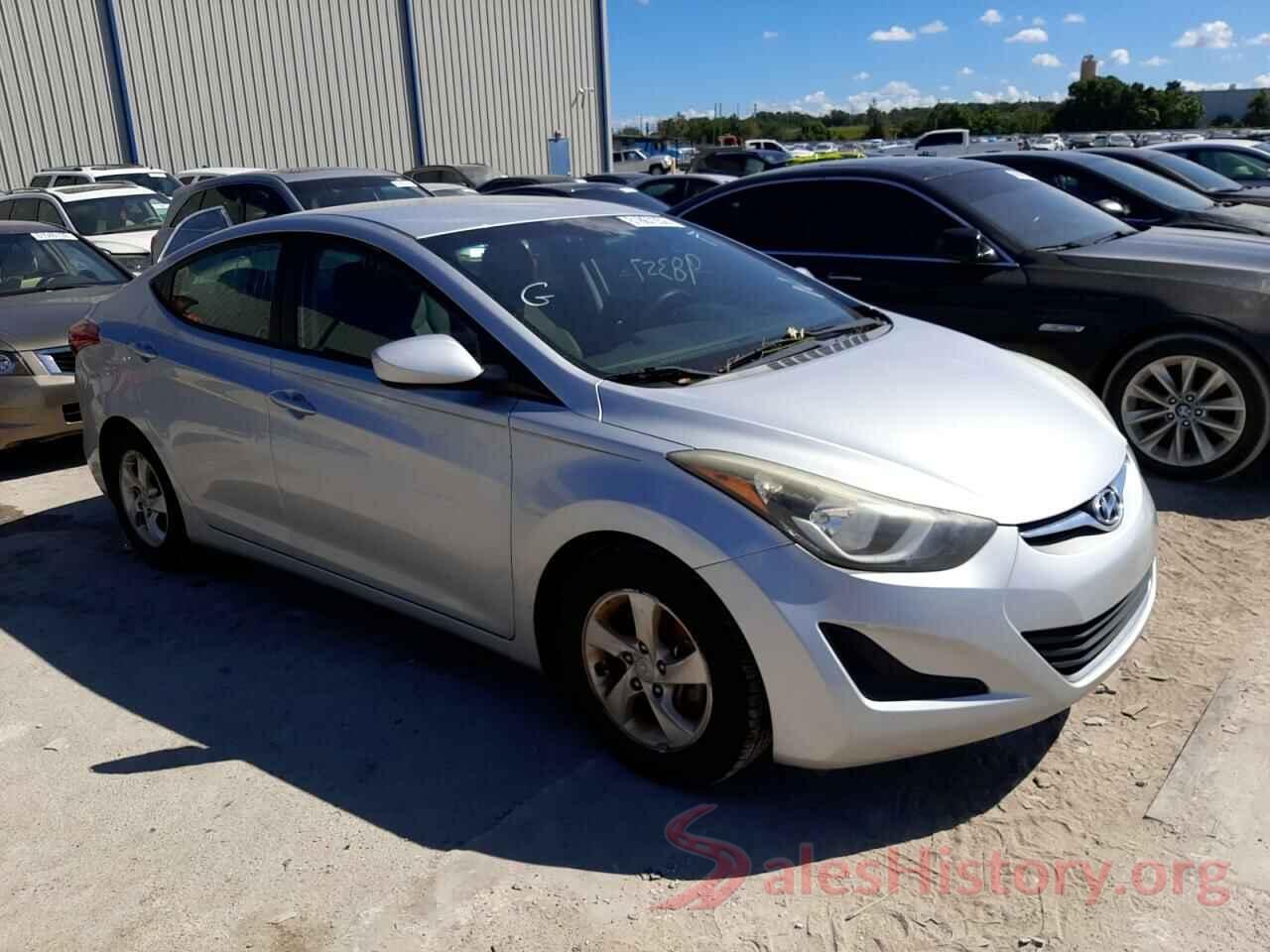 5NPDH4AE5EH510334 2014 HYUNDAI ELANTRA