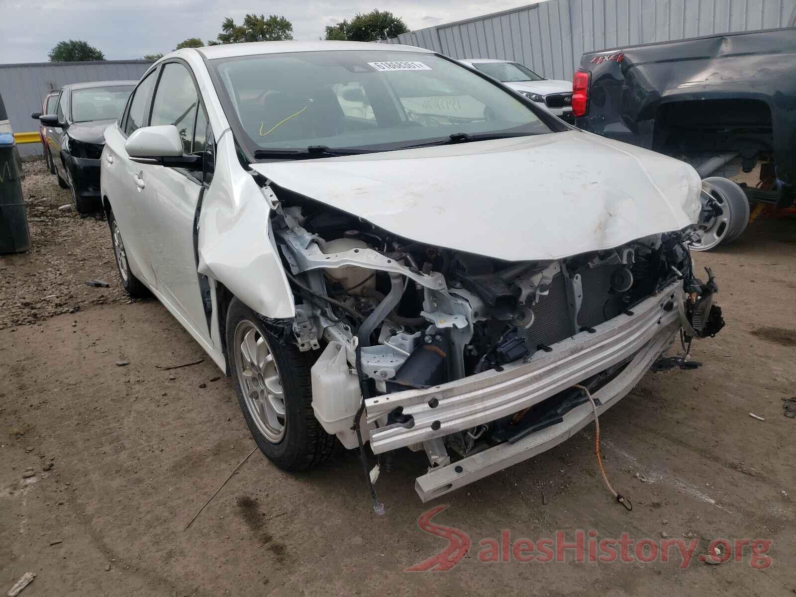 JTDKARFU2K3082643 2019 TOYOTA PRIUS