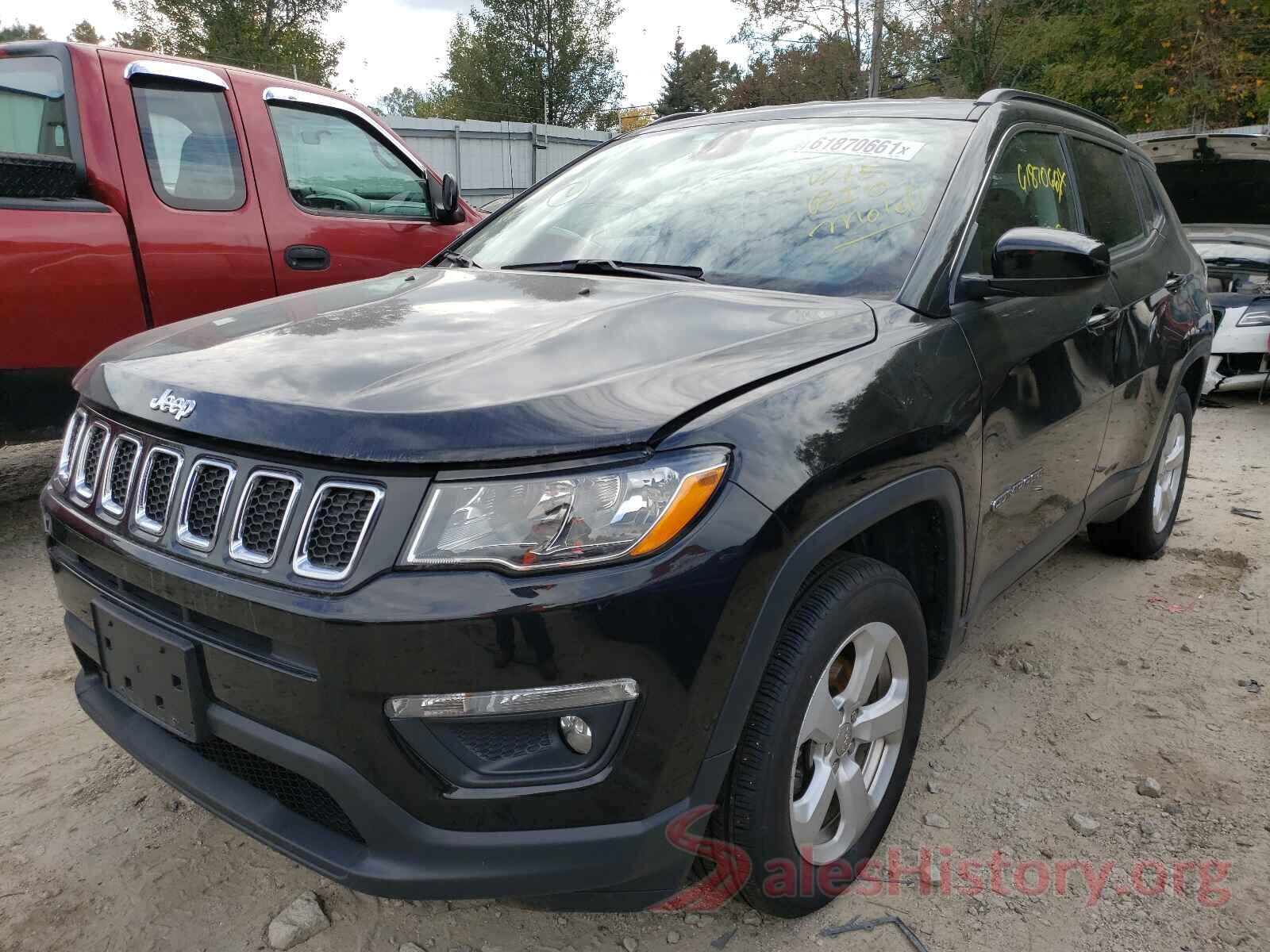 3C4NJDBB1KT674639 2019 JEEP COMPASS