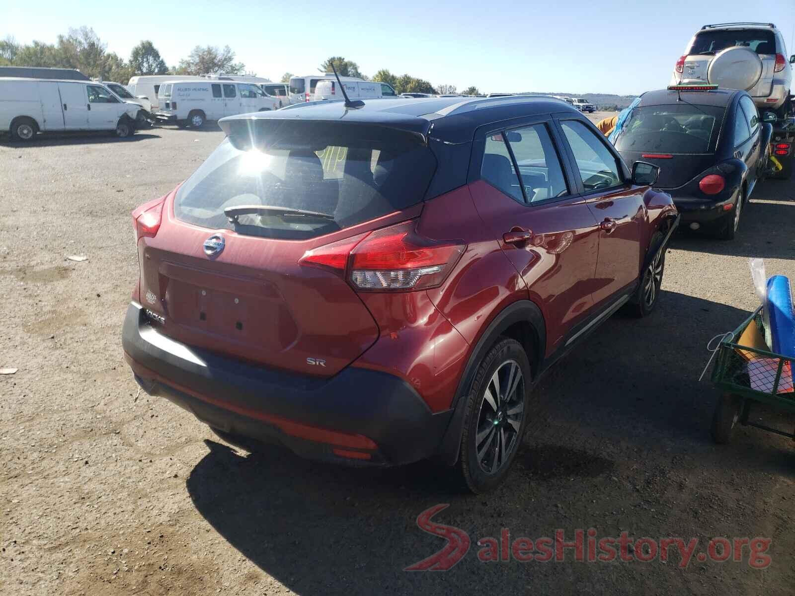 3N1CP5CU1KL550210 2019 NISSAN KICKS