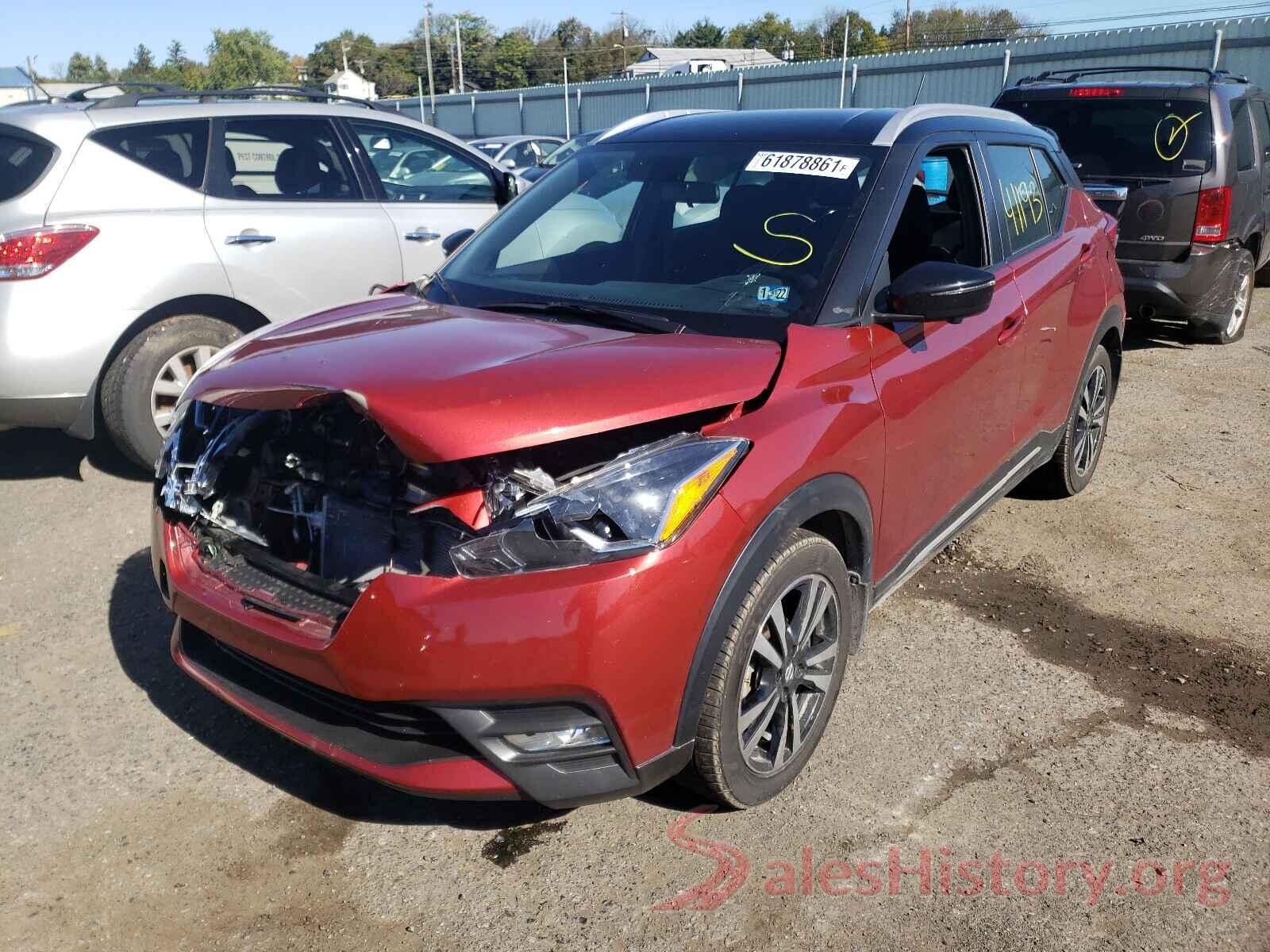 3N1CP5CU1KL550210 2019 NISSAN KICKS