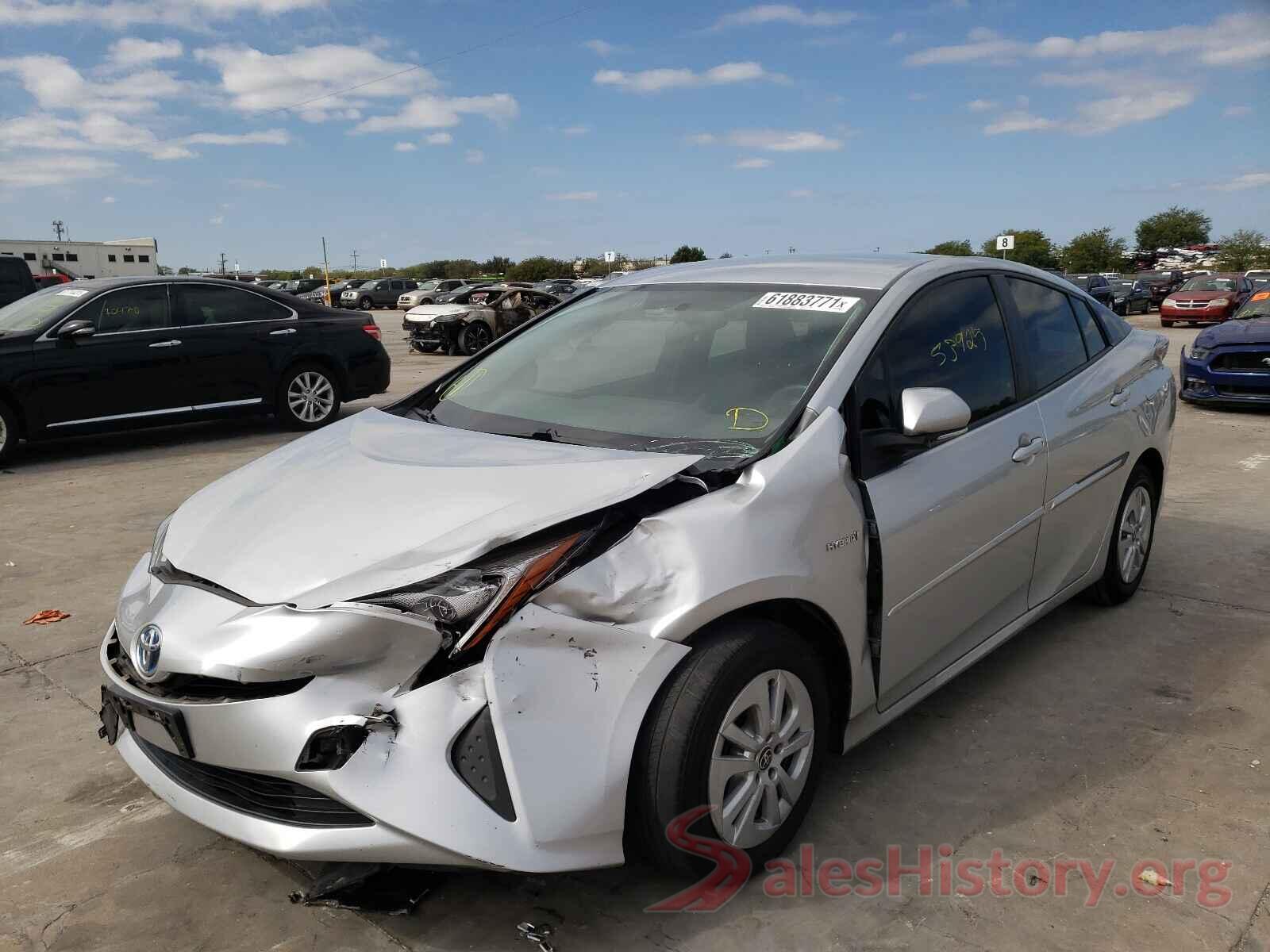 JTDKBRFU8G3005974 2016 TOYOTA PRIUS