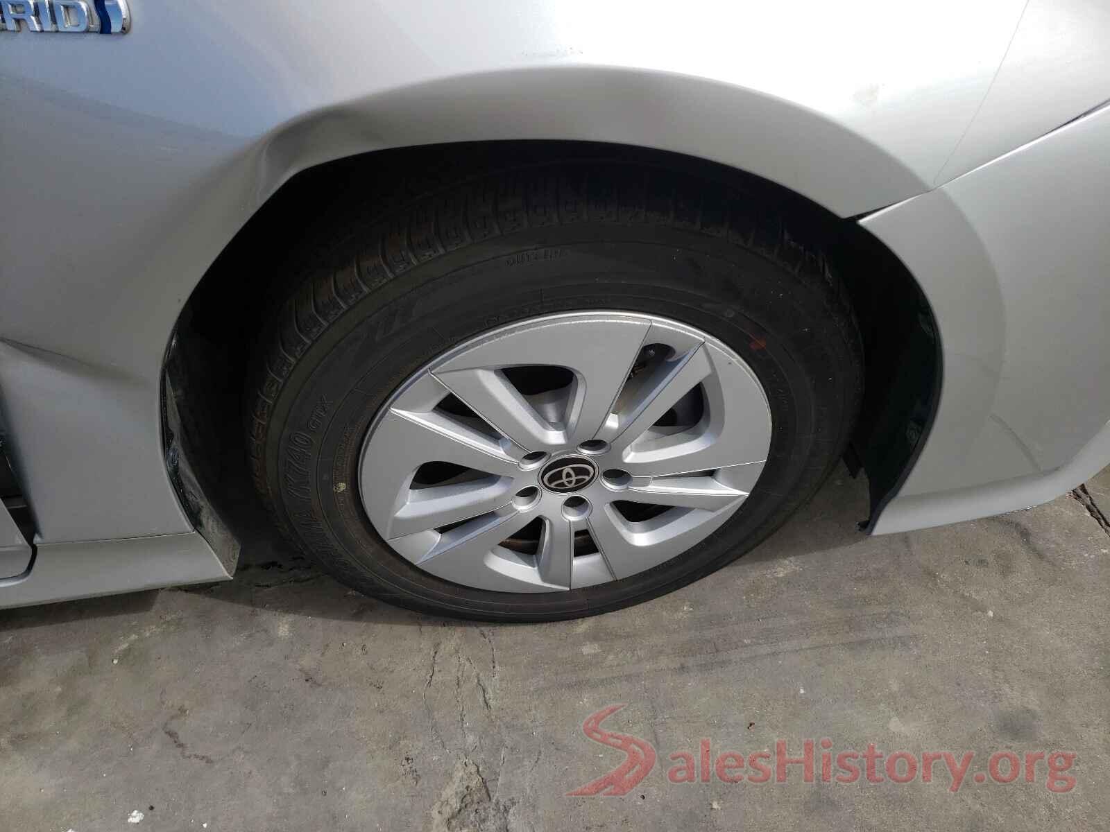 JTDKBRFU8G3005974 2016 TOYOTA PRIUS