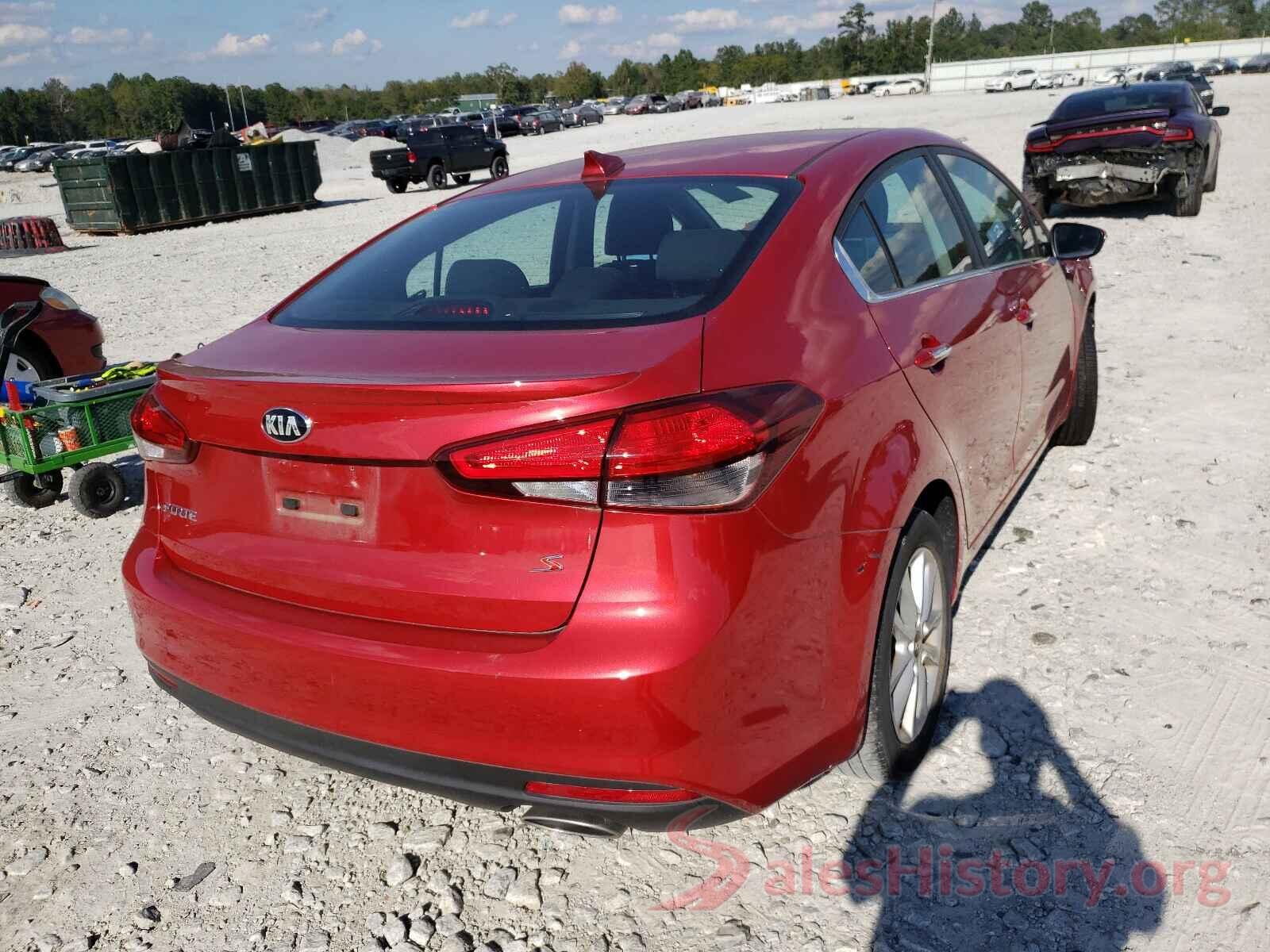 3KPFL4A79HE133217 2017 KIA FORTE