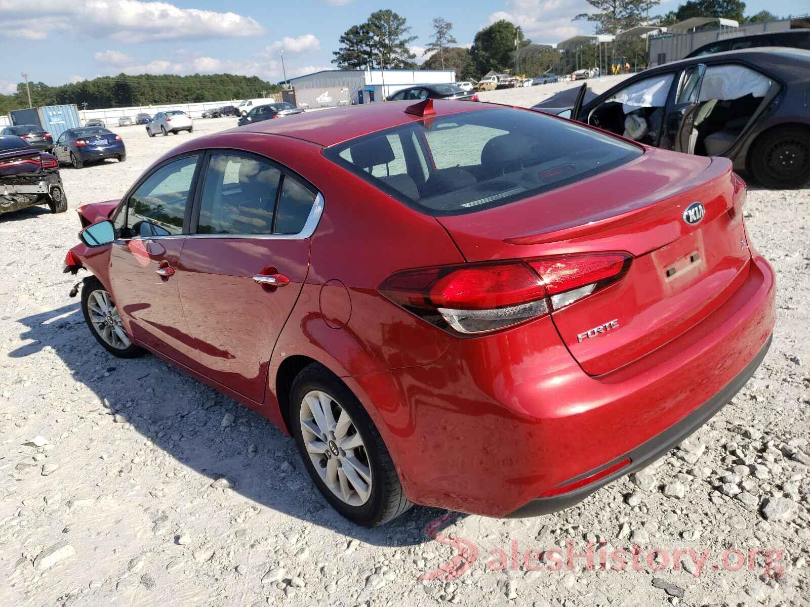 3KPFL4A79HE133217 2017 KIA FORTE