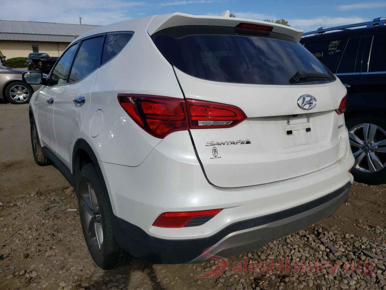 5NMZT3LB2HH039178 2017 HYUNDAI SANTA FE