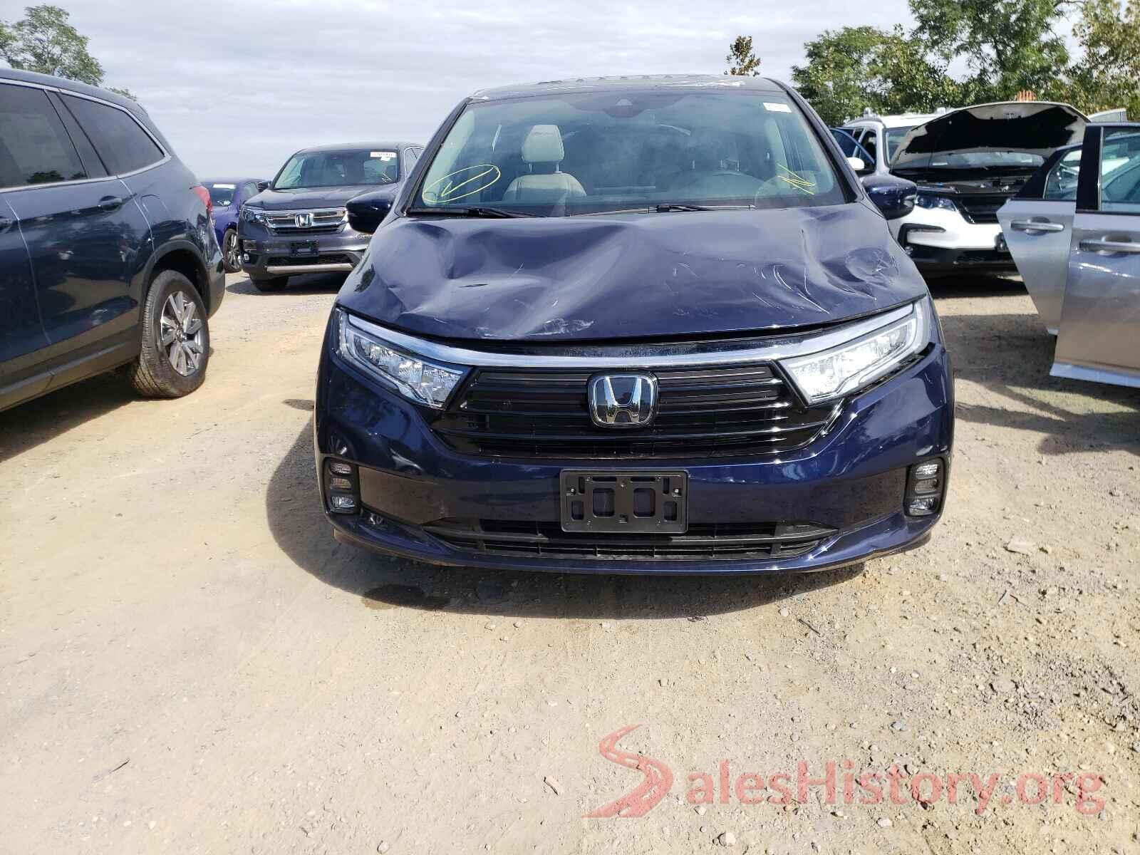 5FNRL6H71NB035755 2022 HONDA ODYSSEY