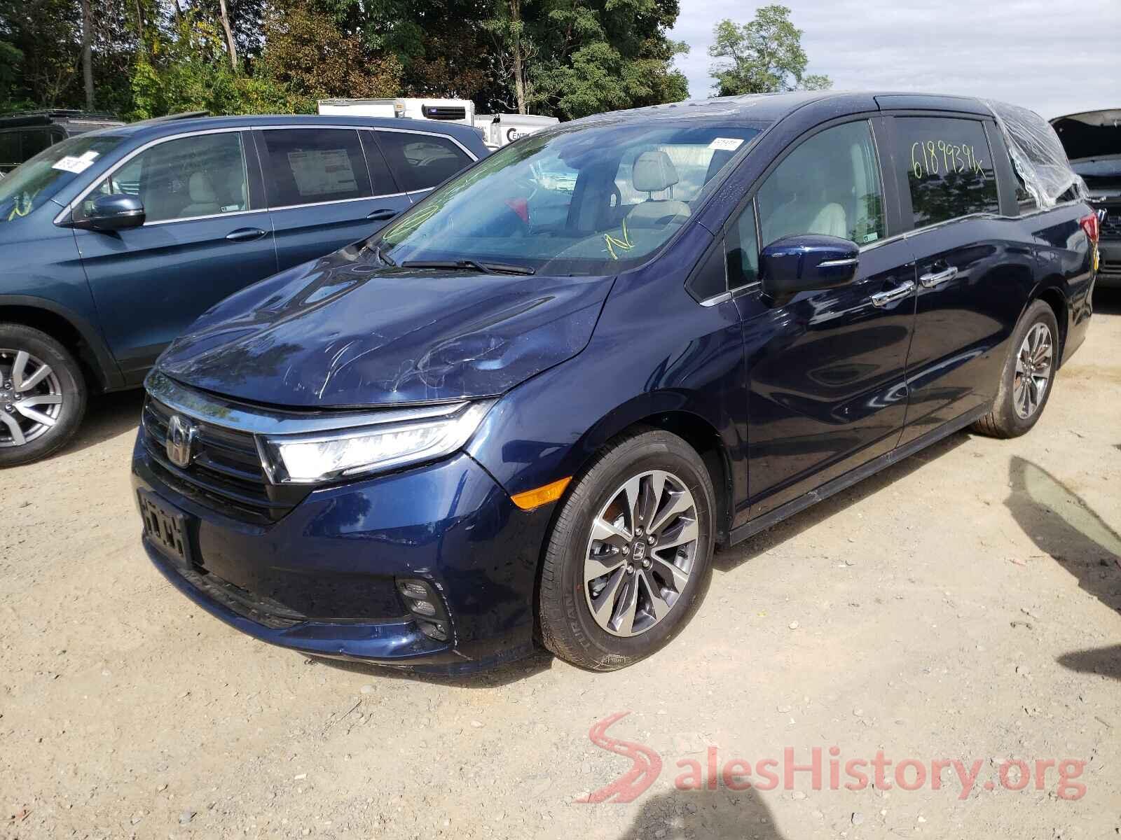 5FNRL6H71NB035755 2022 HONDA ODYSSEY