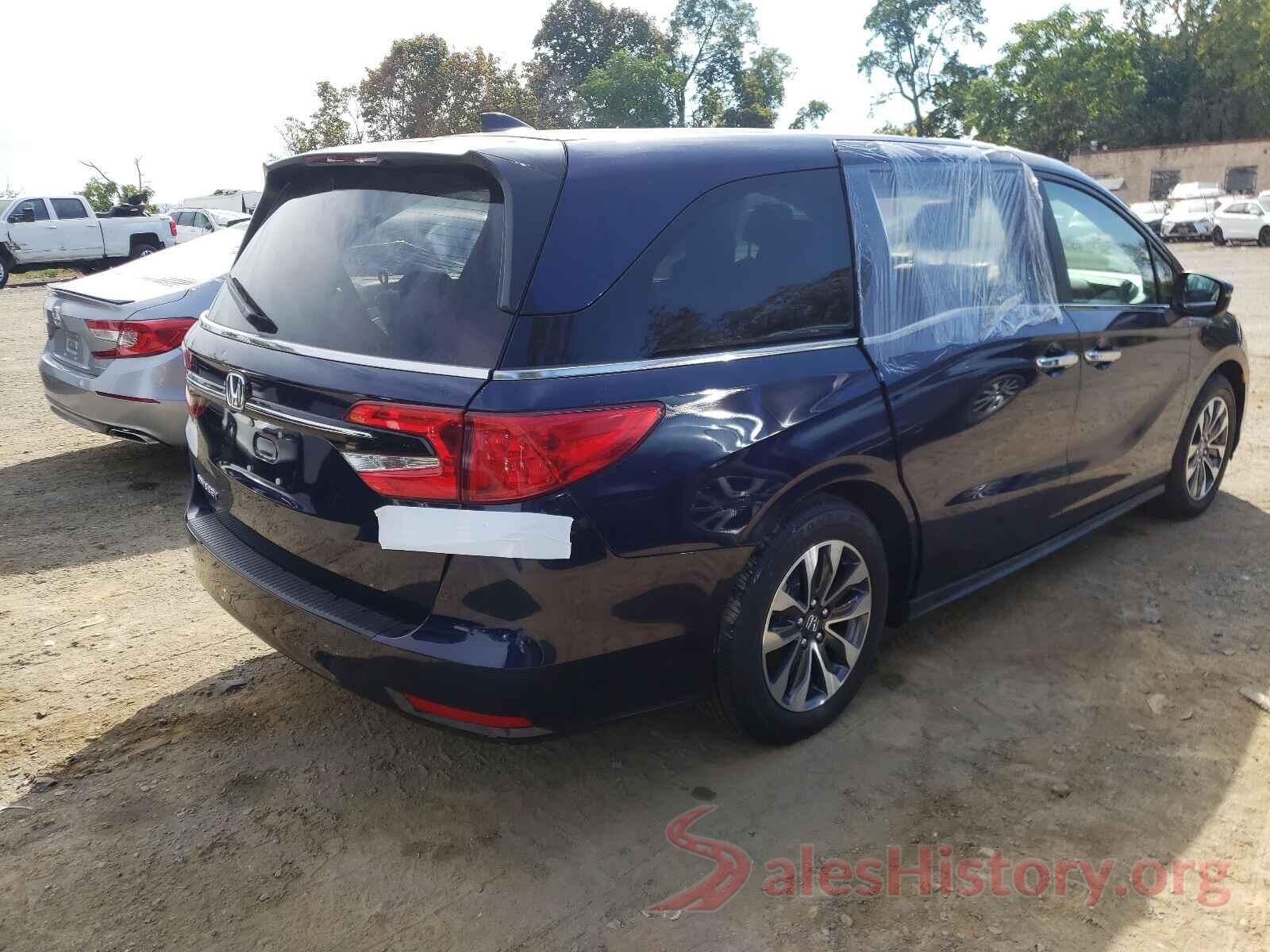 5FNRL6H71NB035755 2022 HONDA ODYSSEY