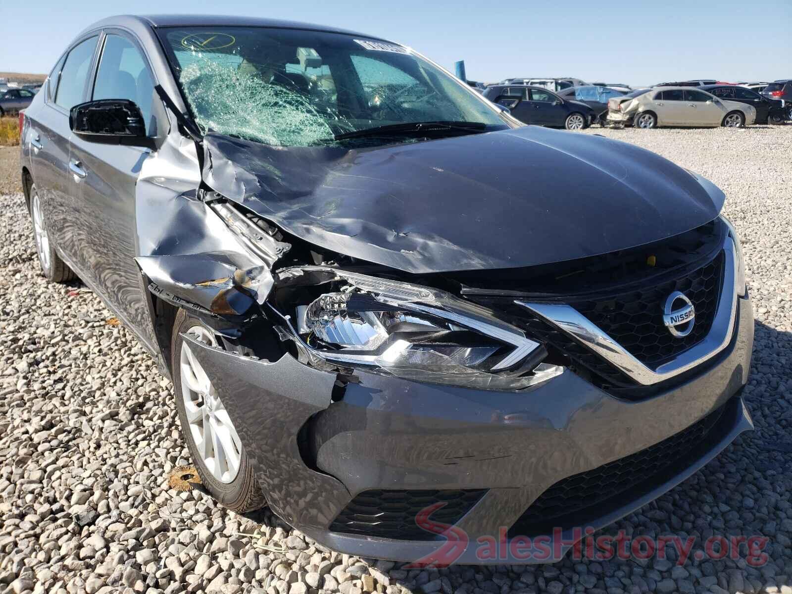 3N1AB7AP6KL626180 2019 NISSAN SENTRA