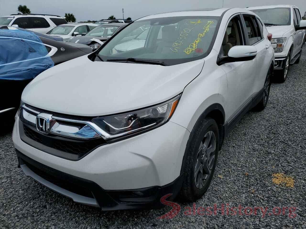 5J6RW1H53KA042990 2019 HONDA CRV