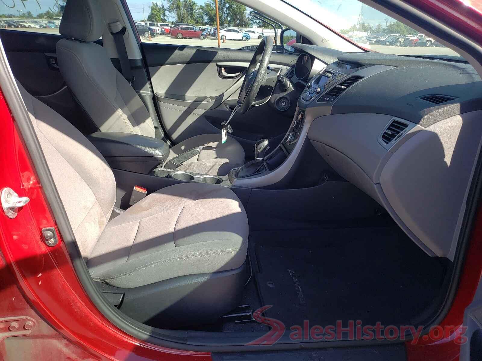 KMHDH4AE3GU648619 2016 HYUNDAI ELANTRA