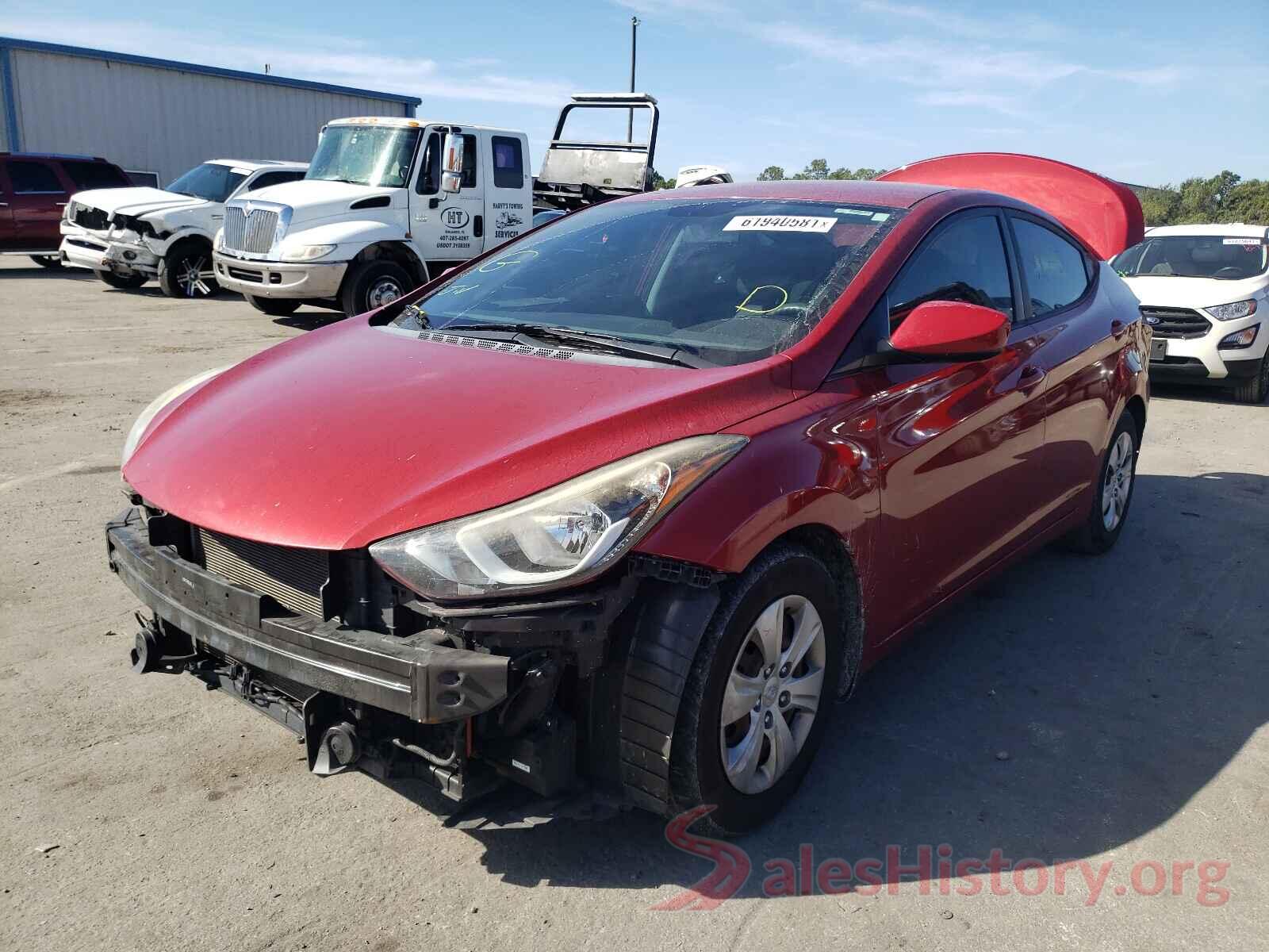 KMHDH4AE3GU648619 2016 HYUNDAI ELANTRA