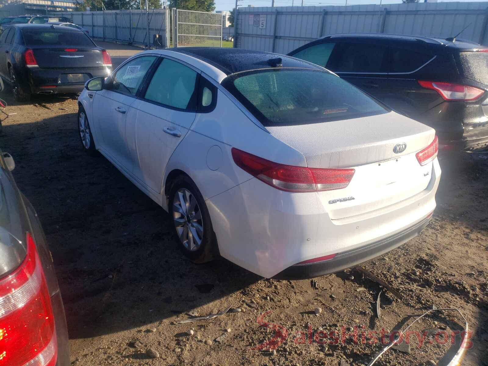 5XXGU4L38GG045292 2016 KIA OPTIMA