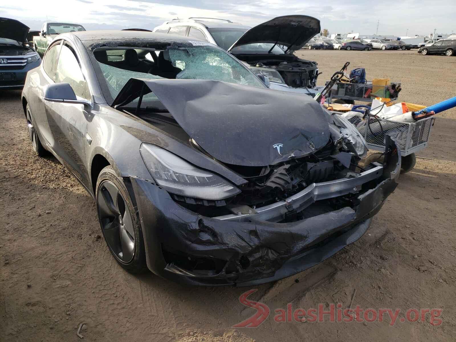 5YJ3E1EB4LF741482 2020 TESLA MODEL 3