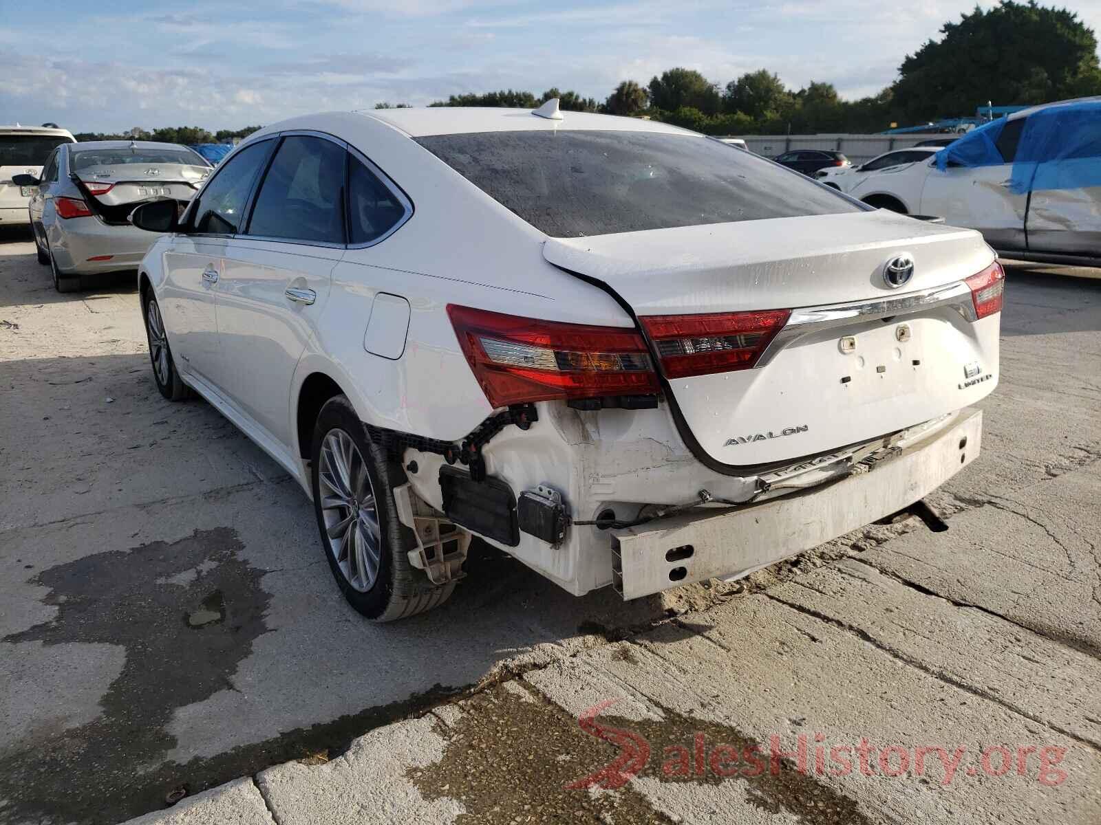 4T1BD1EBXGU048665 2016 TOYOTA AVALON