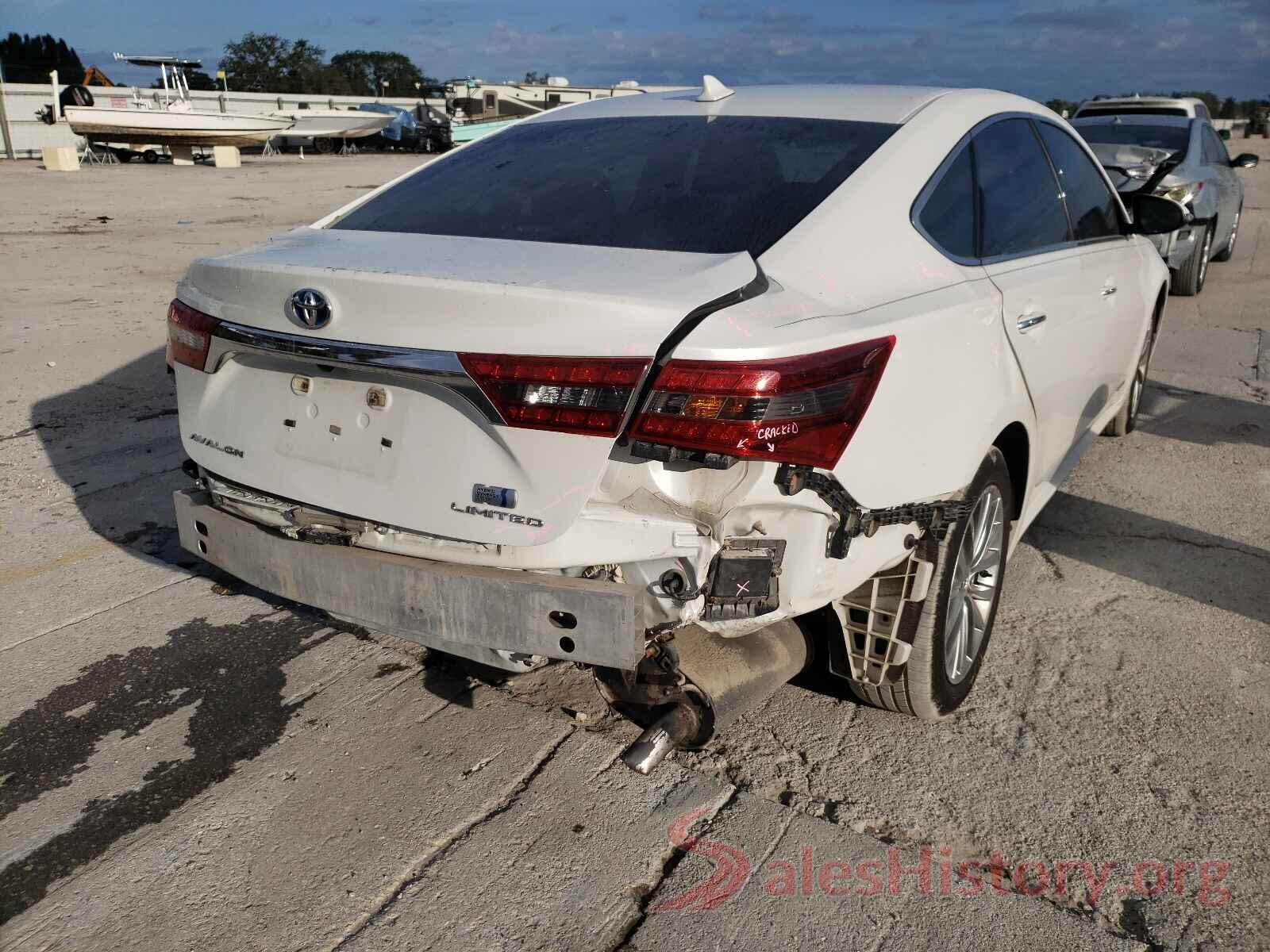 4T1BD1EBXGU048665 2016 TOYOTA AVALON