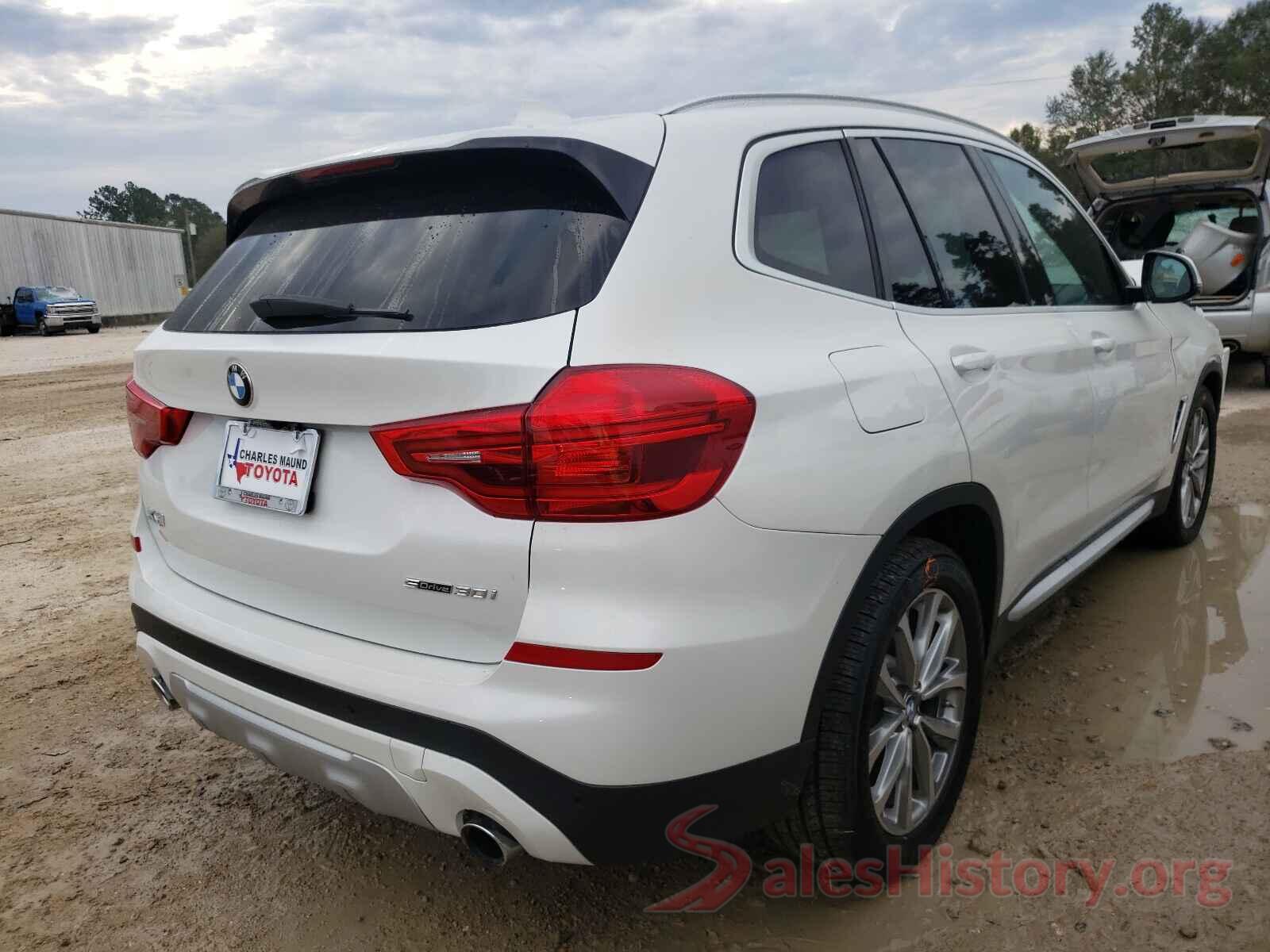 5UXTR7C51KLE98702 2019 BMW X3