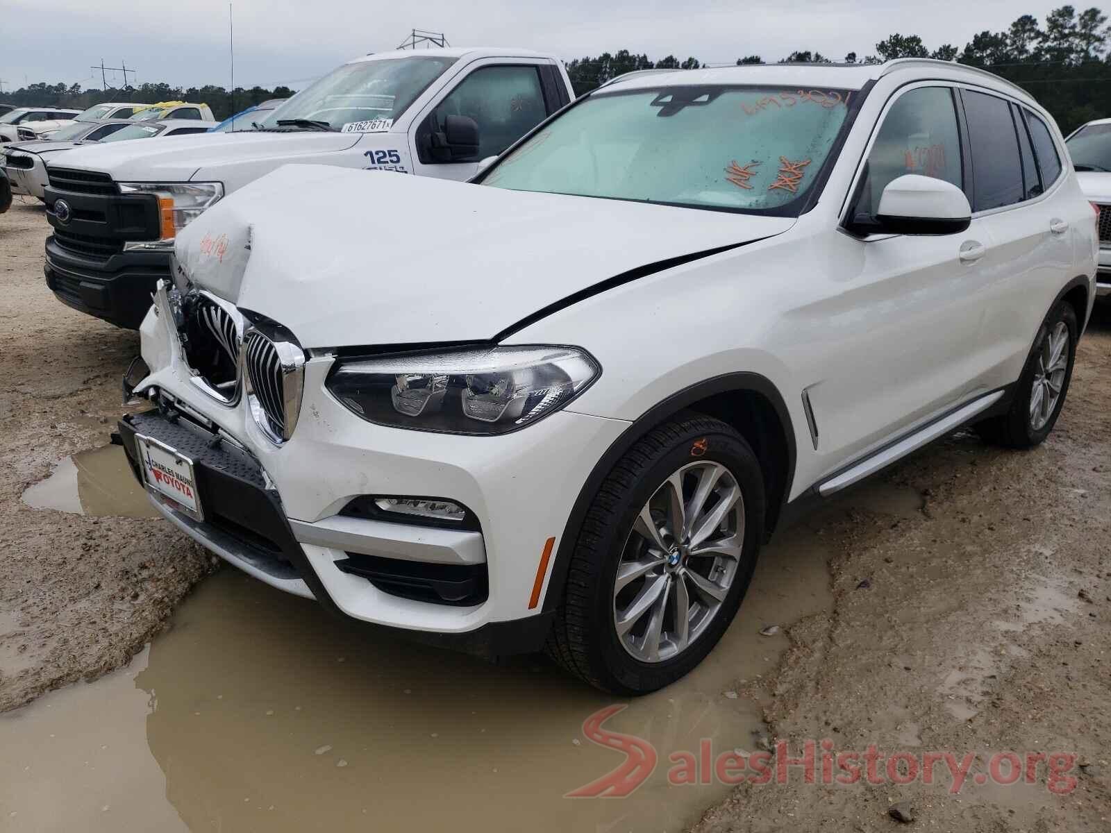 5UXTR7C51KLE98702 2019 BMW X3