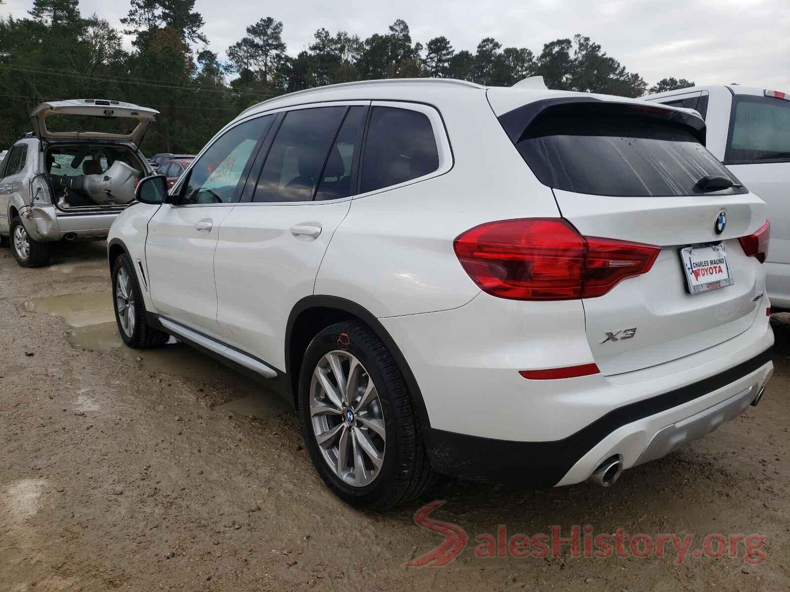 5UXTR7C51KLE98702 2019 BMW X3