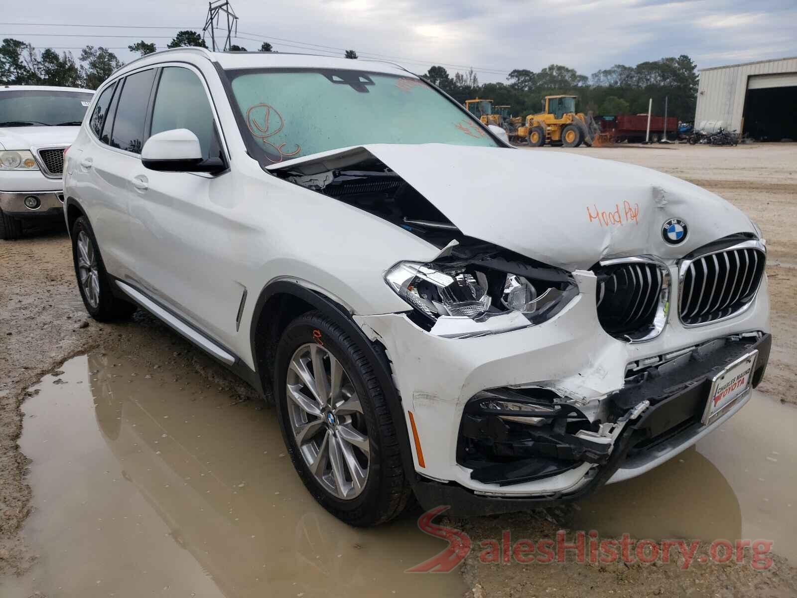 5UXTR7C51KLE98702 2019 BMW X3