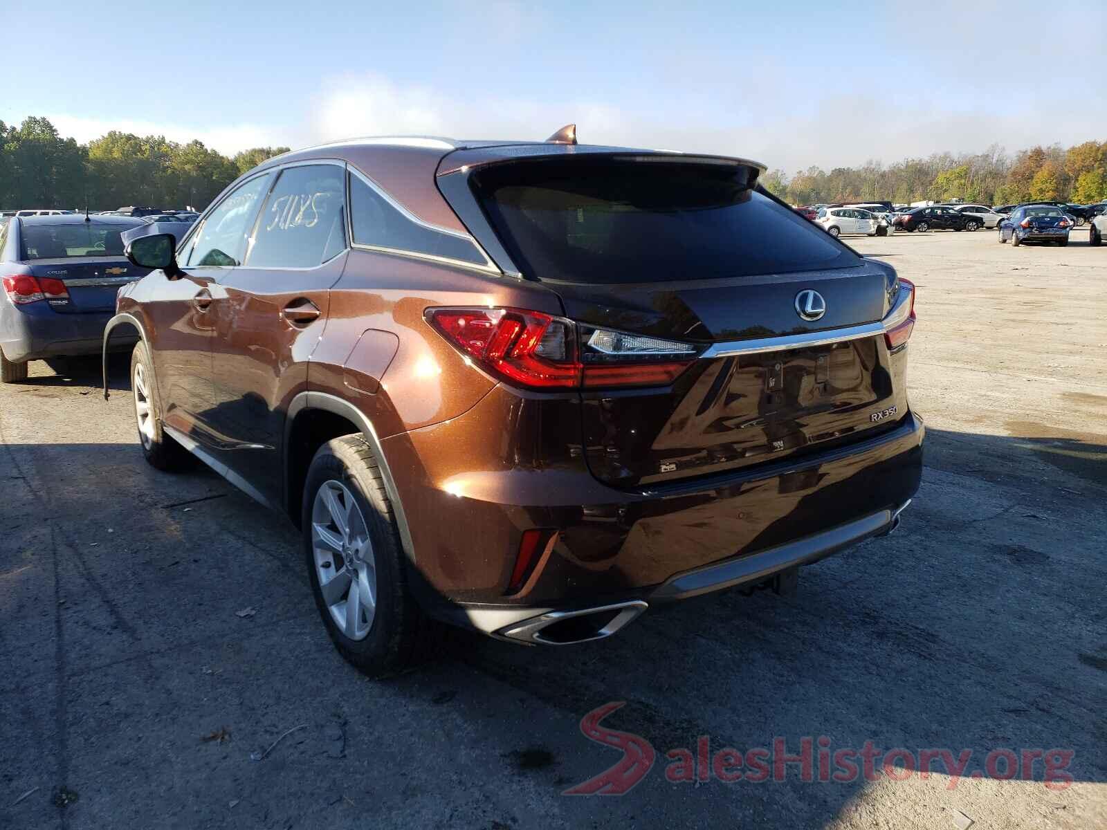 2T2BZMCA8GC029557 2016 LEXUS RX350