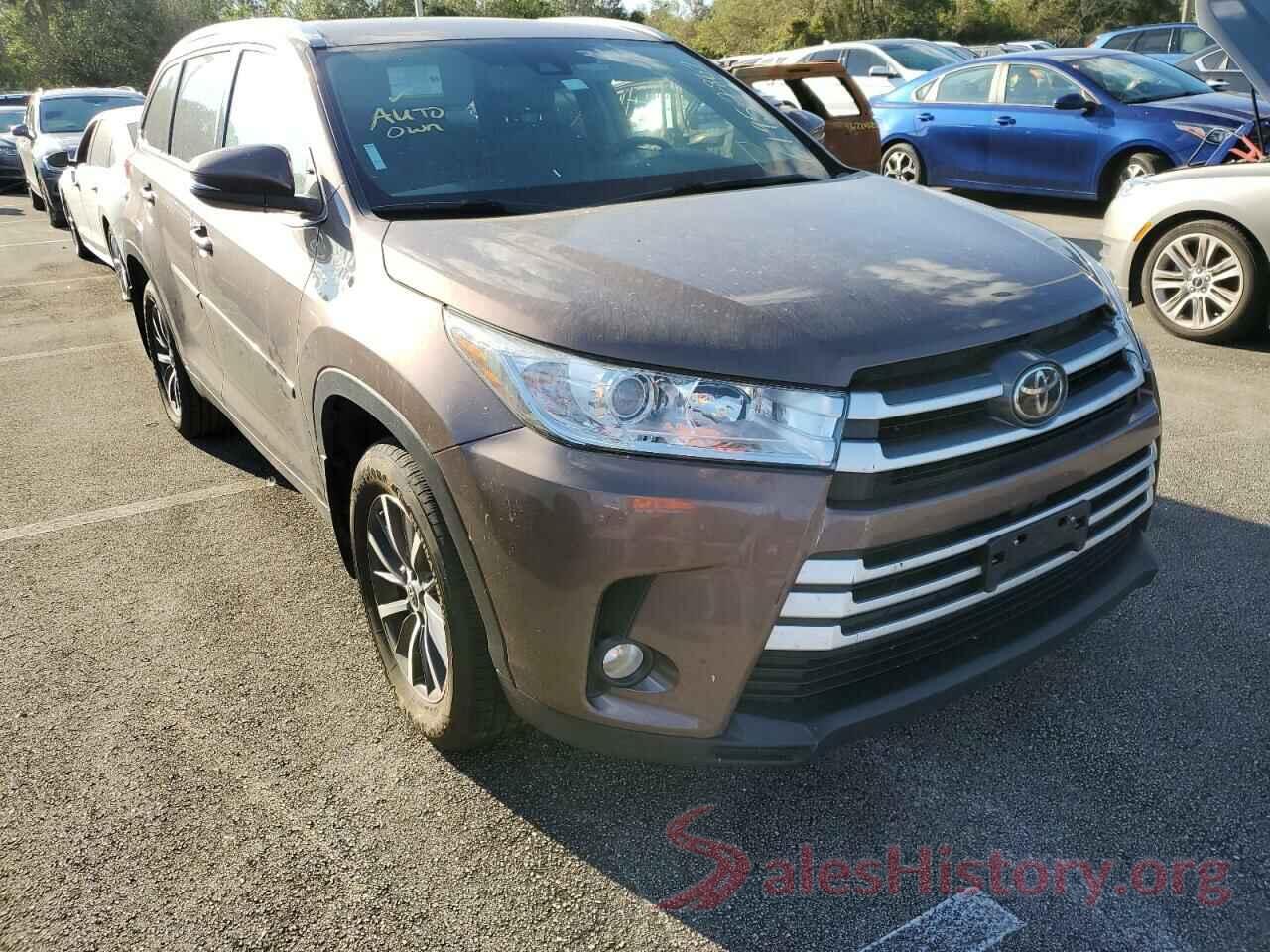 5TDJZRFH2HS373075 2017 TOYOTA HIGHLANDER