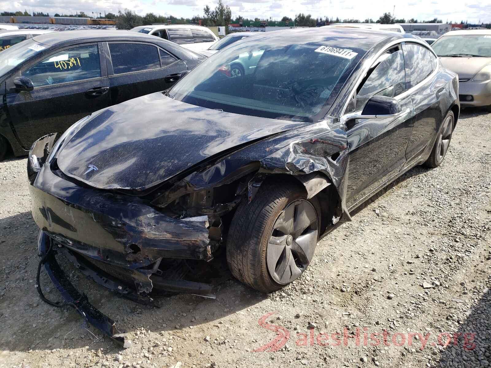 5YJ3E1EA8KF304462 2019 TESLA MODEL 3