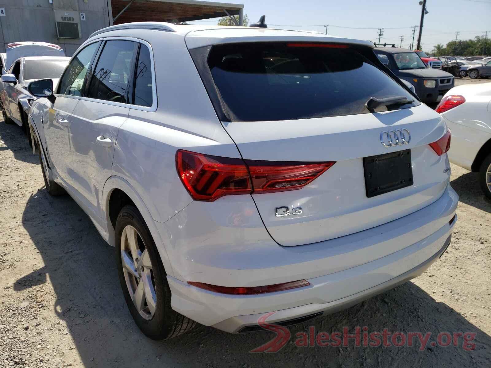 WA1AECF31L1024809 2020 AUDI Q3