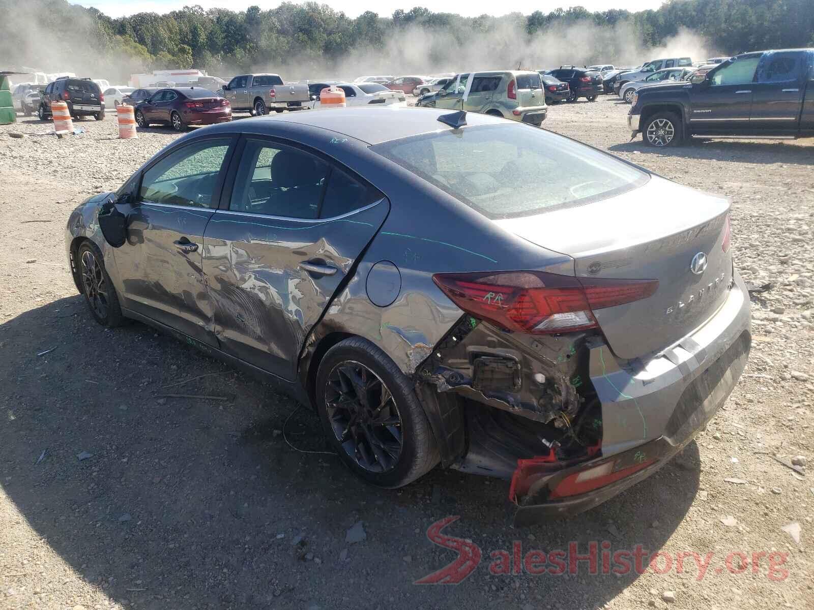 5NPD84LFXKH478207 2019 HYUNDAI ELANTRA