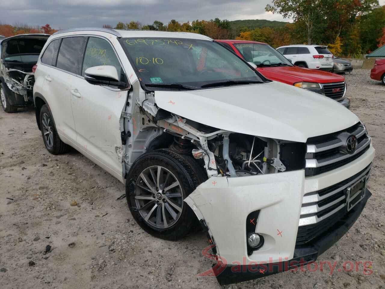 5TDJZRFH7HS452631 2017 TOYOTA HIGHLANDER