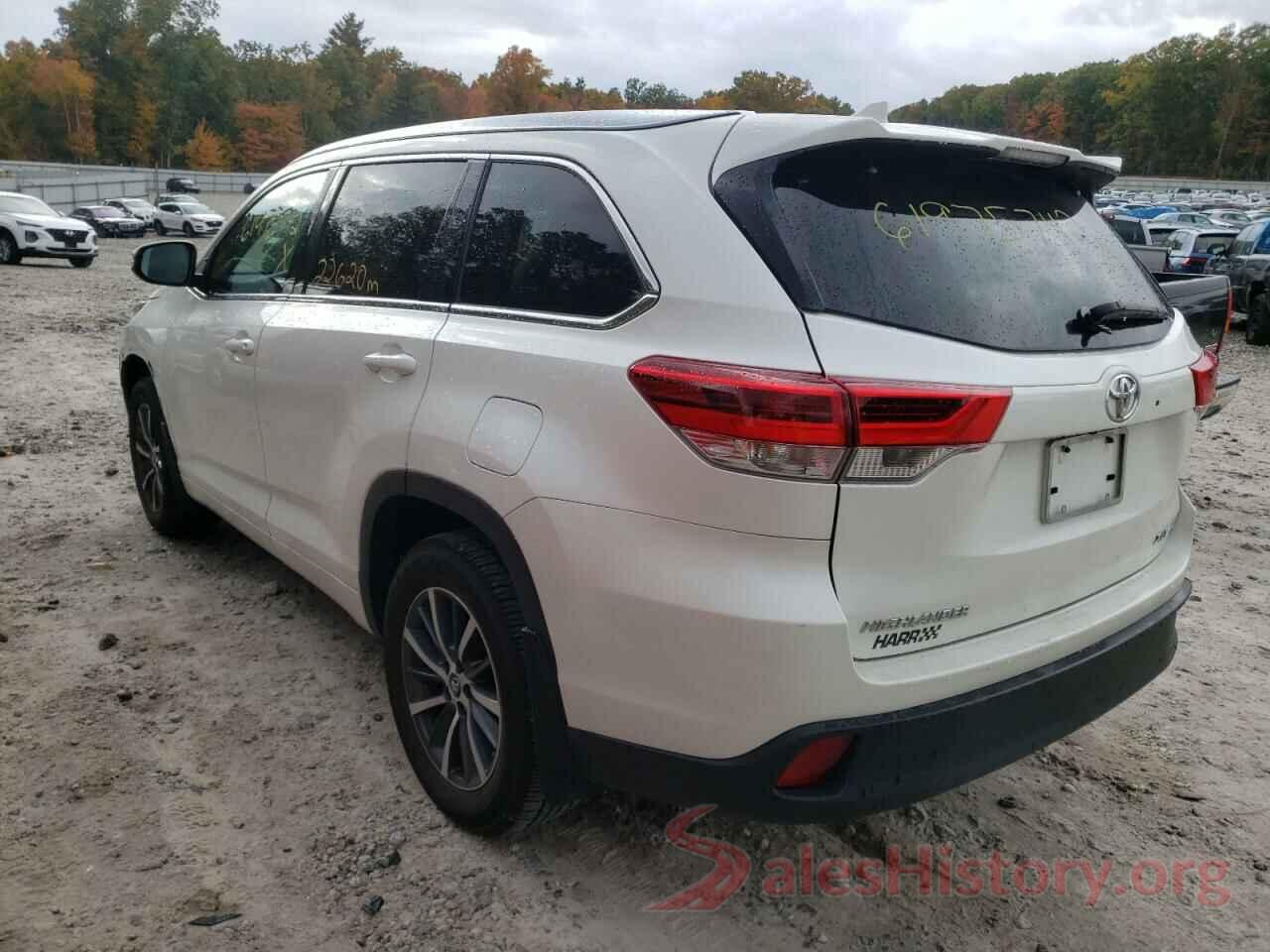 5TDJZRFH7HS452631 2017 TOYOTA HIGHLANDER