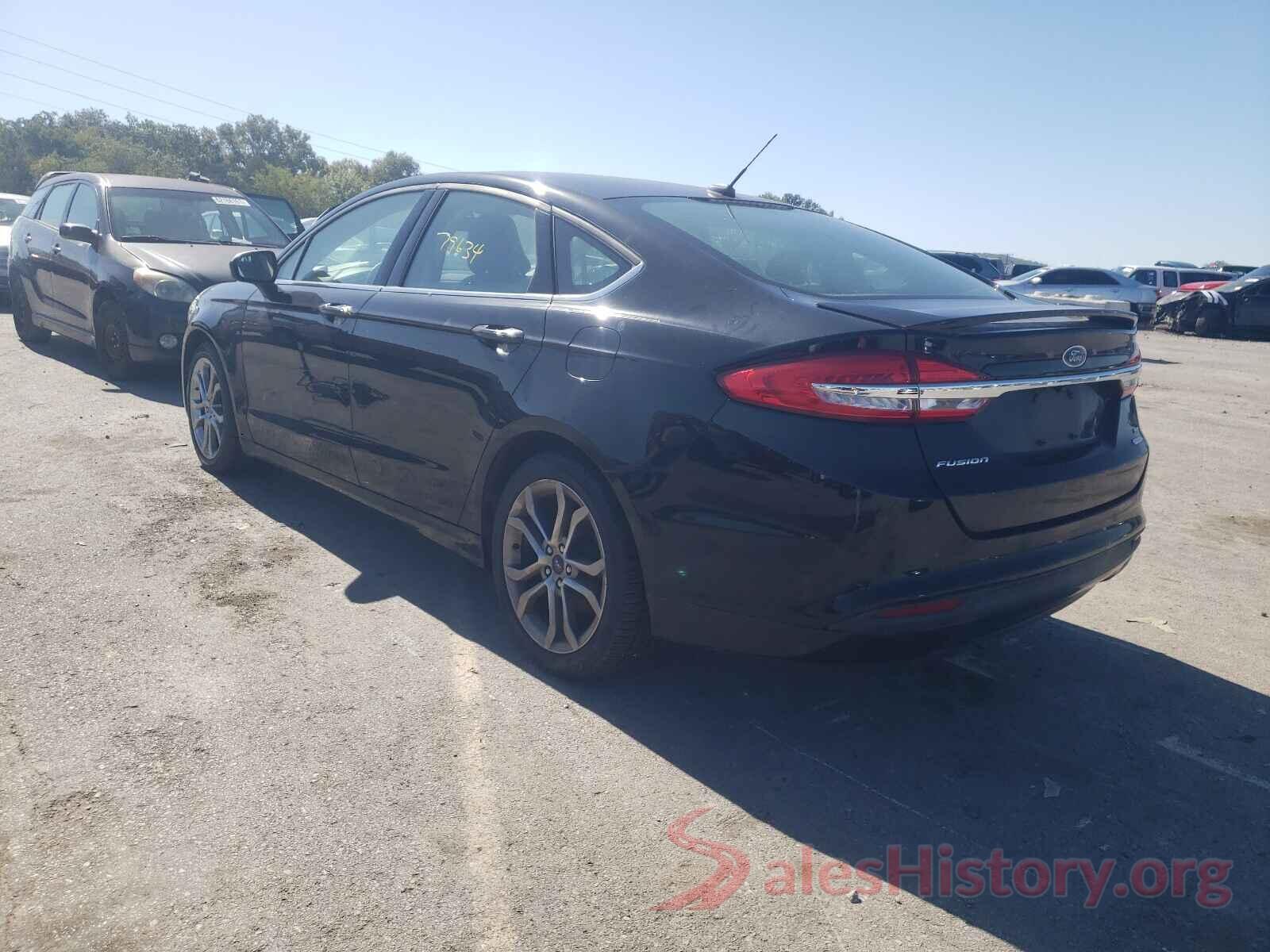 3FA6P0HD7HR309365 2017 FORD FUSION