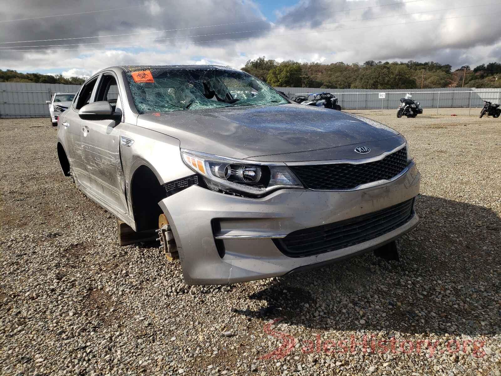 5XXGT4L34GG107922 2016 KIA OPTIMA