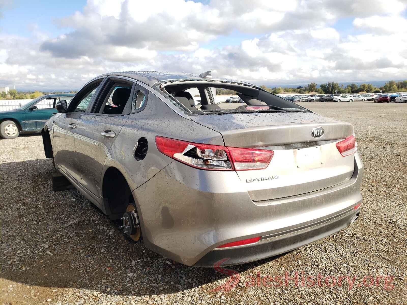 5XXGT4L34GG107922 2016 KIA OPTIMA