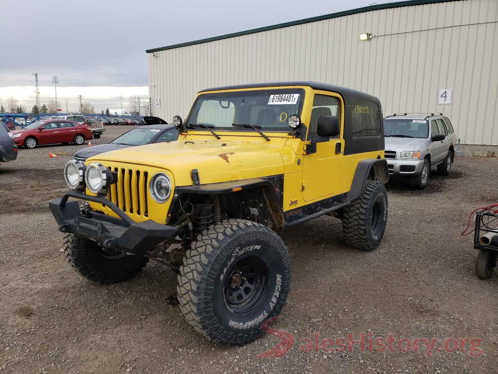 1J4FA49S44P766047 2004 JEEP WRANGLER