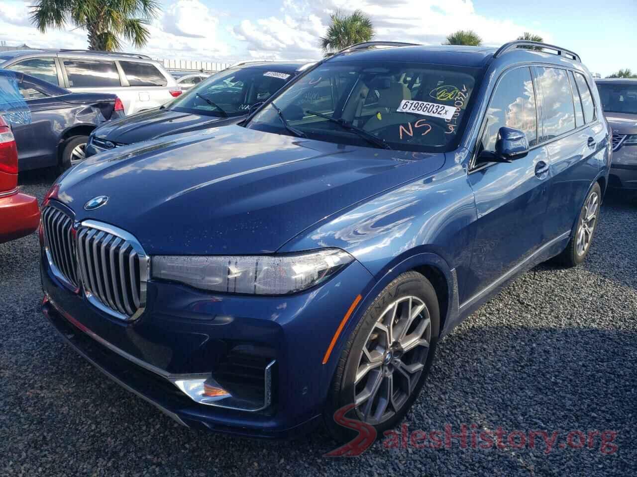 5UXCW2C01M9D99457 2021 BMW X7