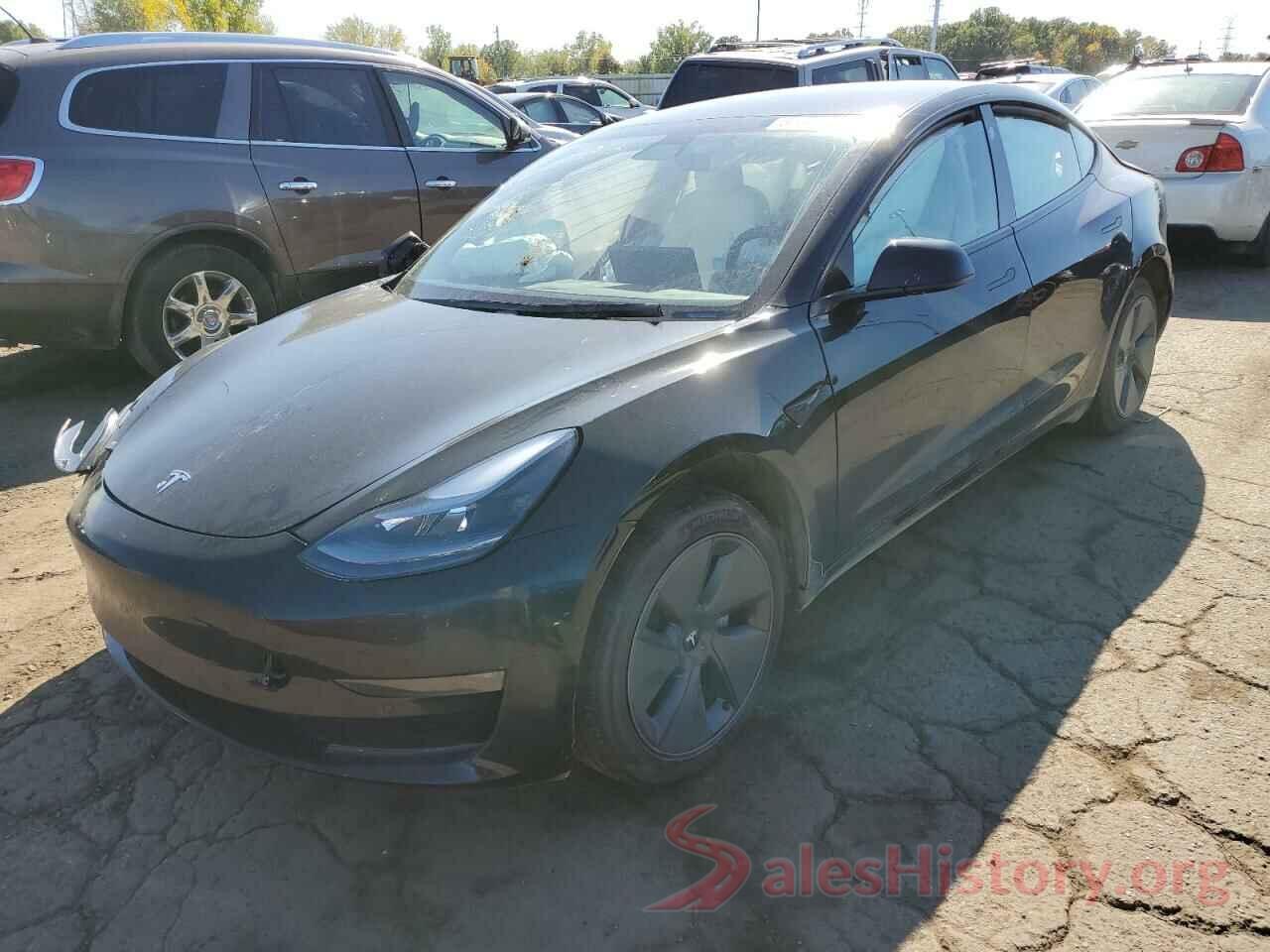 5YJ3E1EBXMF079537 2021 TESLA MODEL 3