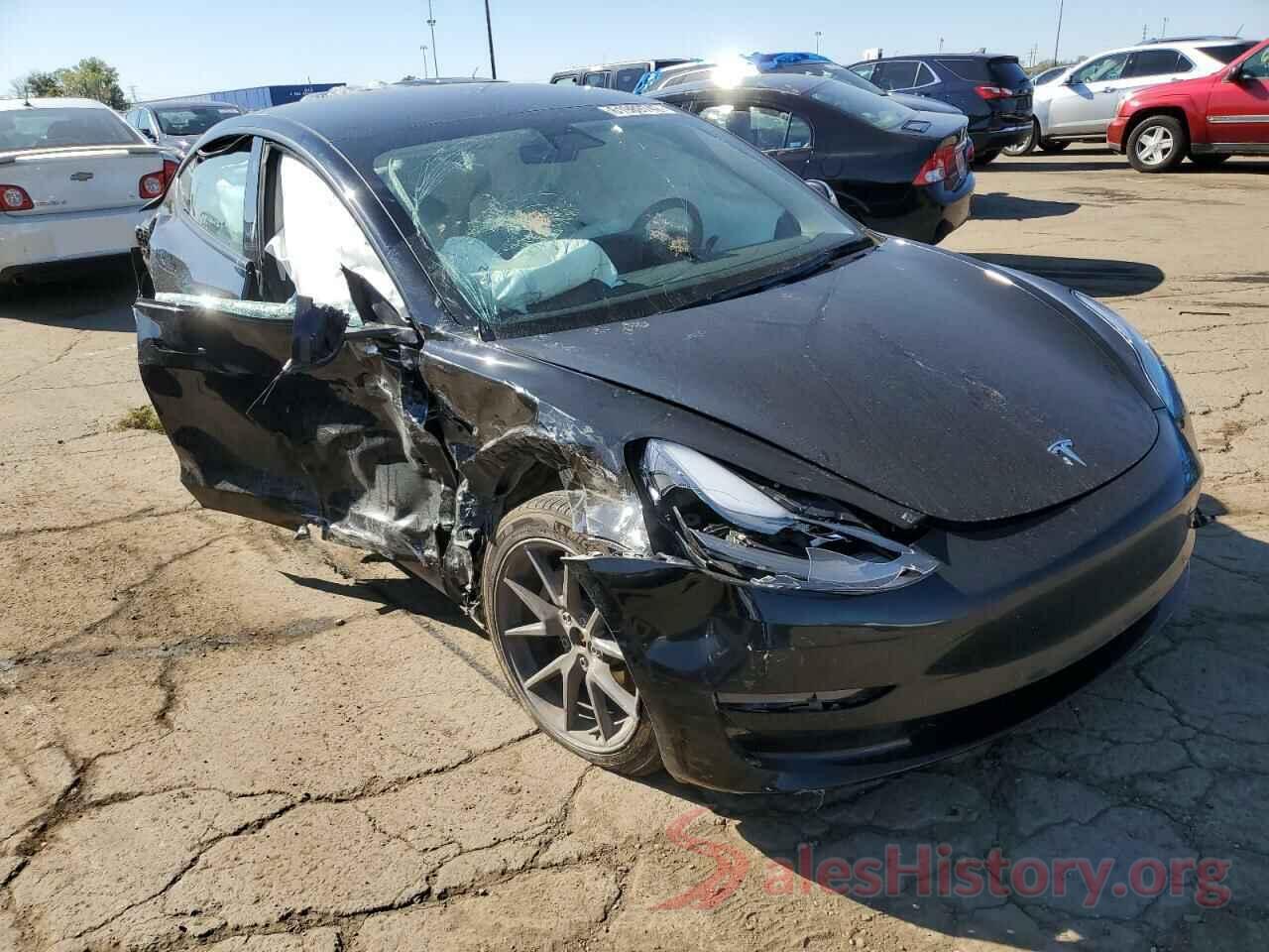 5YJ3E1EBXMF079537 2021 TESLA MODEL 3