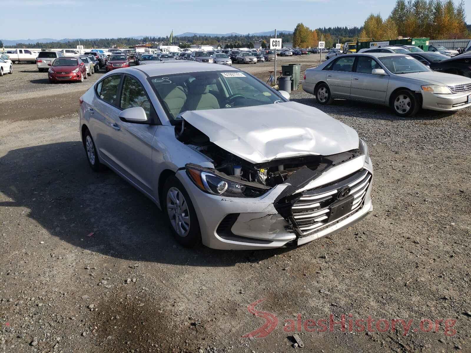 5NPD74LF2JH317366 2018 HYUNDAI ELANTRA