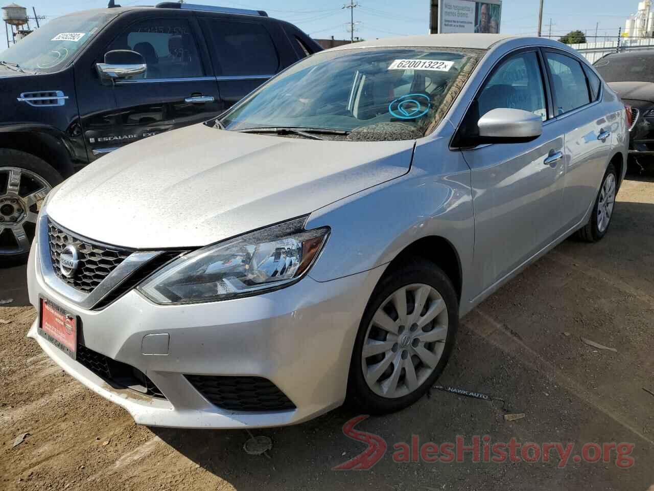 3N1AB7AP5KY338721 2019 NISSAN SENTRA