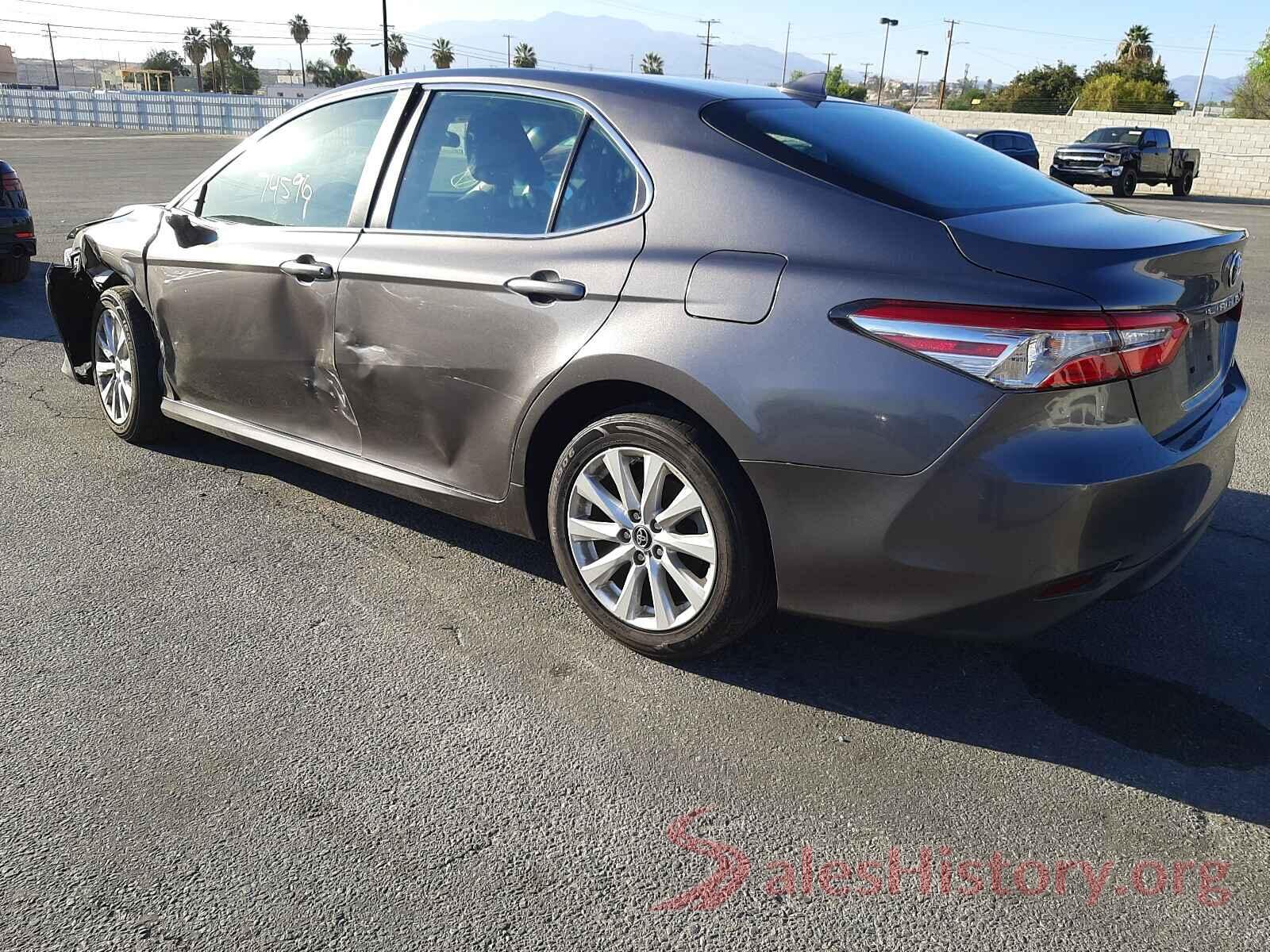 4T1B11HK1KU789123 2019 TOYOTA CAMRY