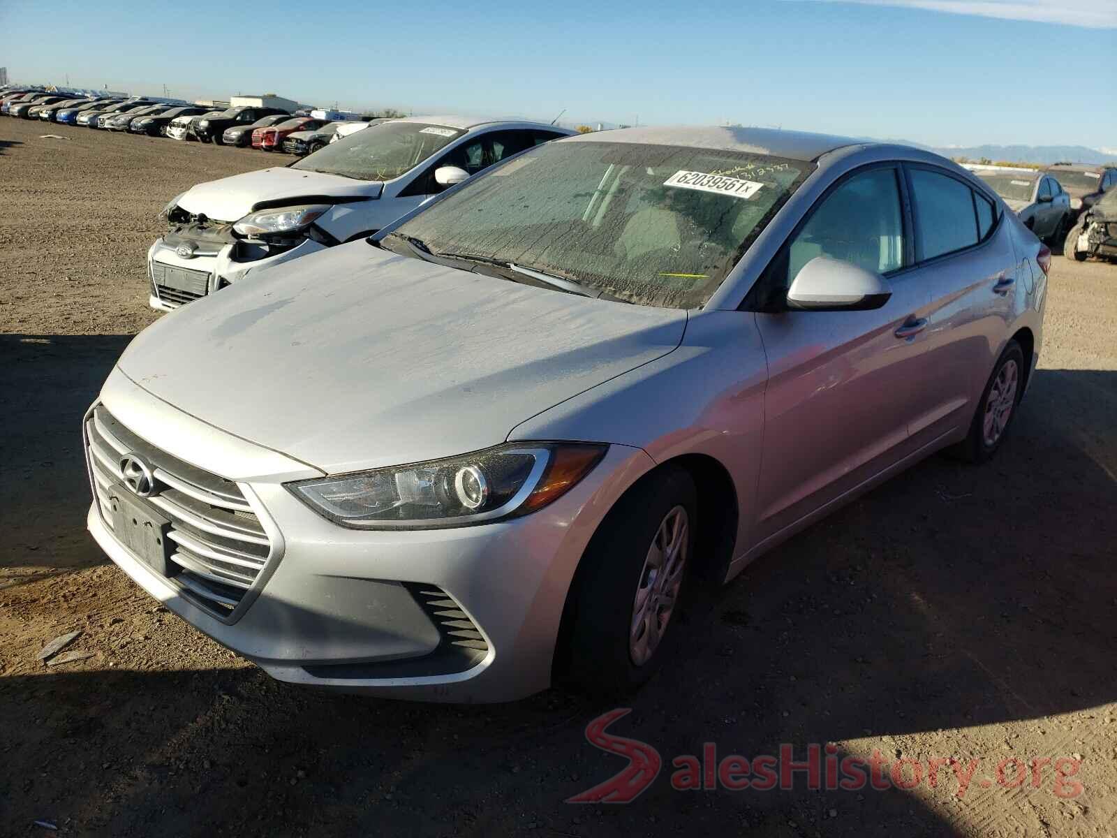 5NPD74LF2HH150663 2017 HYUNDAI ELANTRA