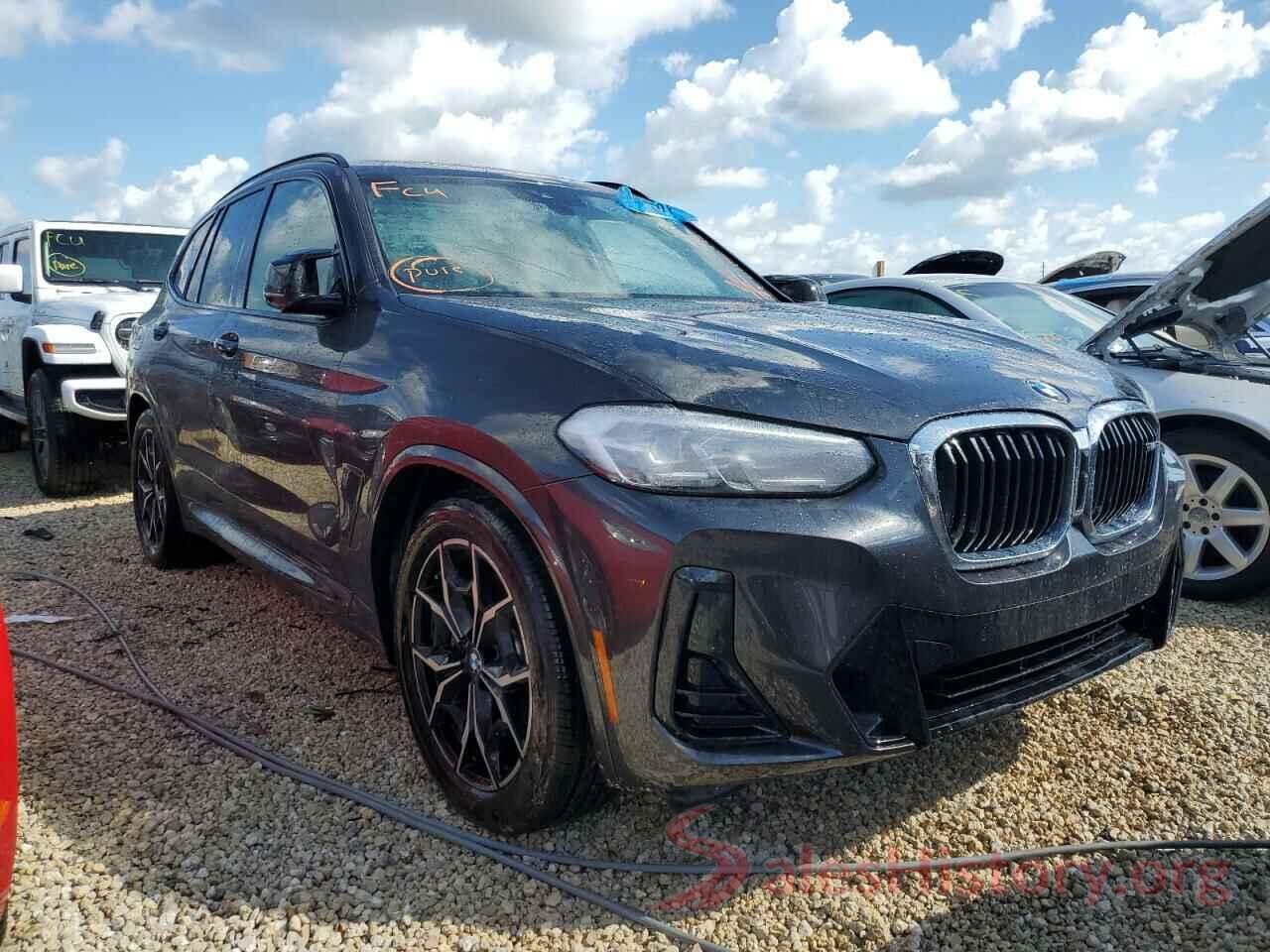 5UX83DP03N9K52026 2022 BMW X3