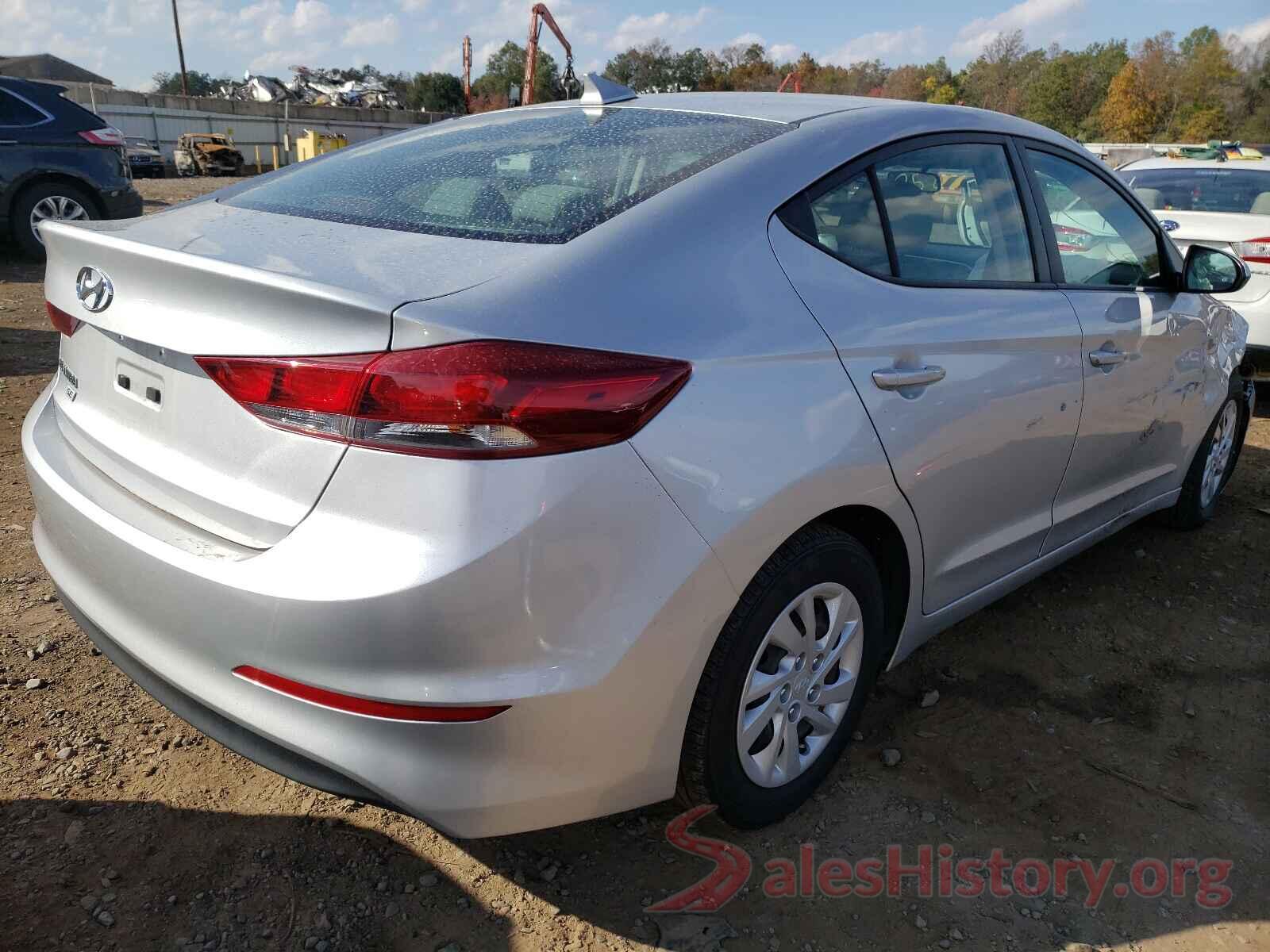 5NPD74LF3JH391170 2018 HYUNDAI ELANTRA