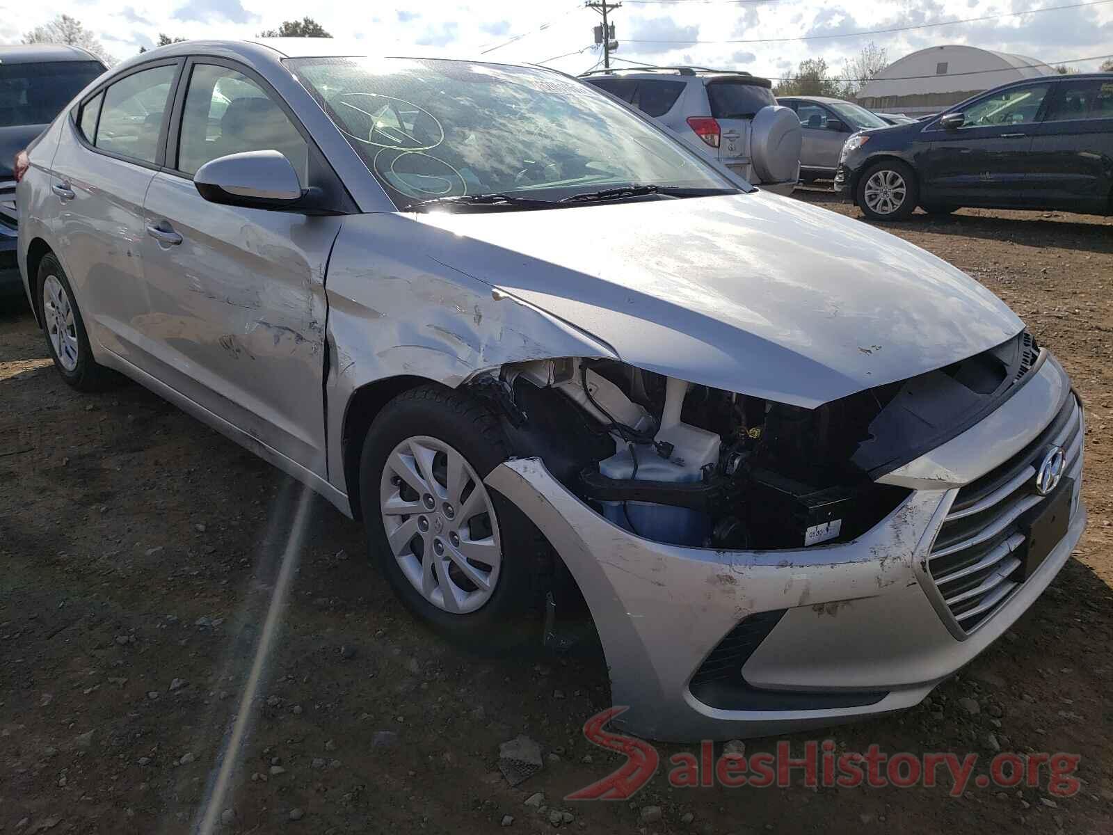 5NPD74LF3JH391170 2018 HYUNDAI ELANTRA